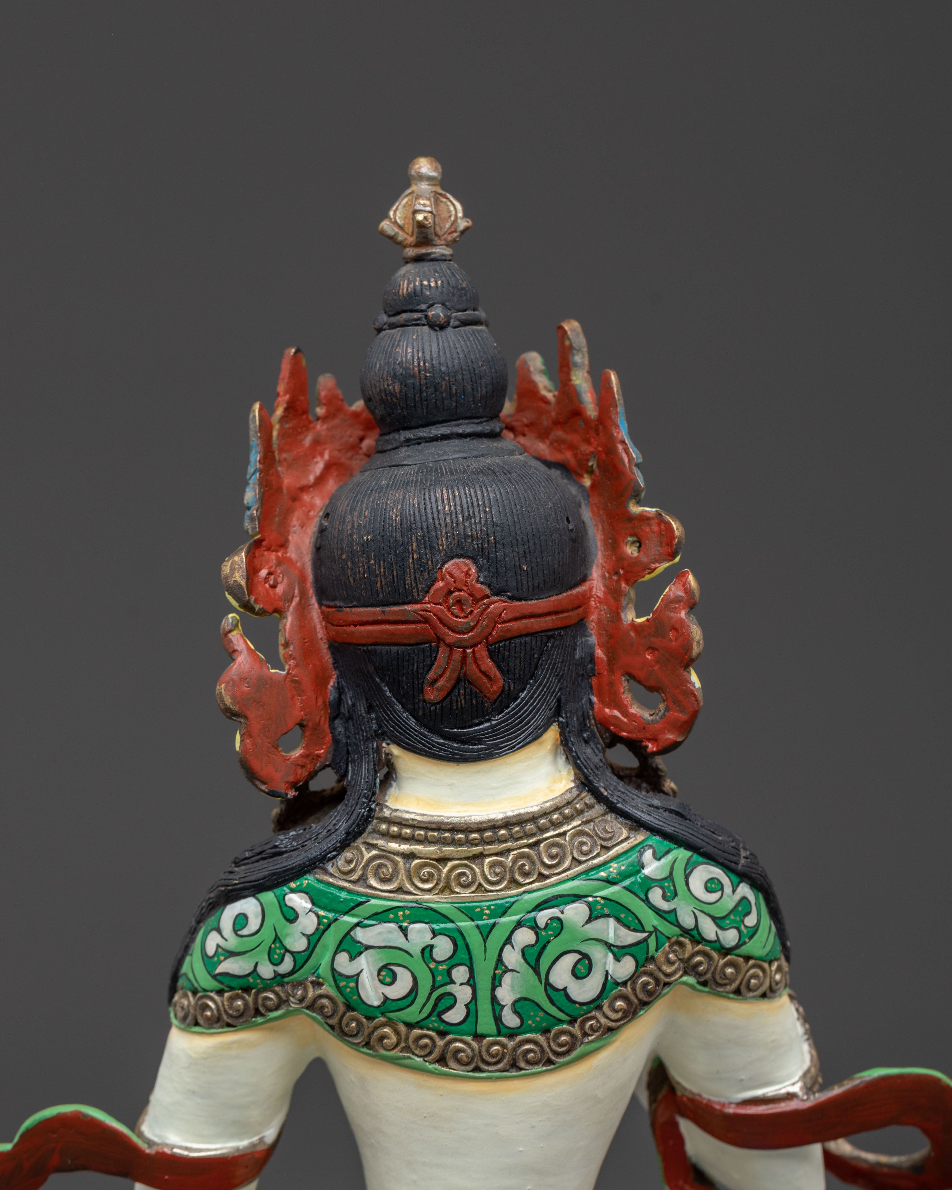 Golden Vajrasattva Purification Statue: Radiant Grace