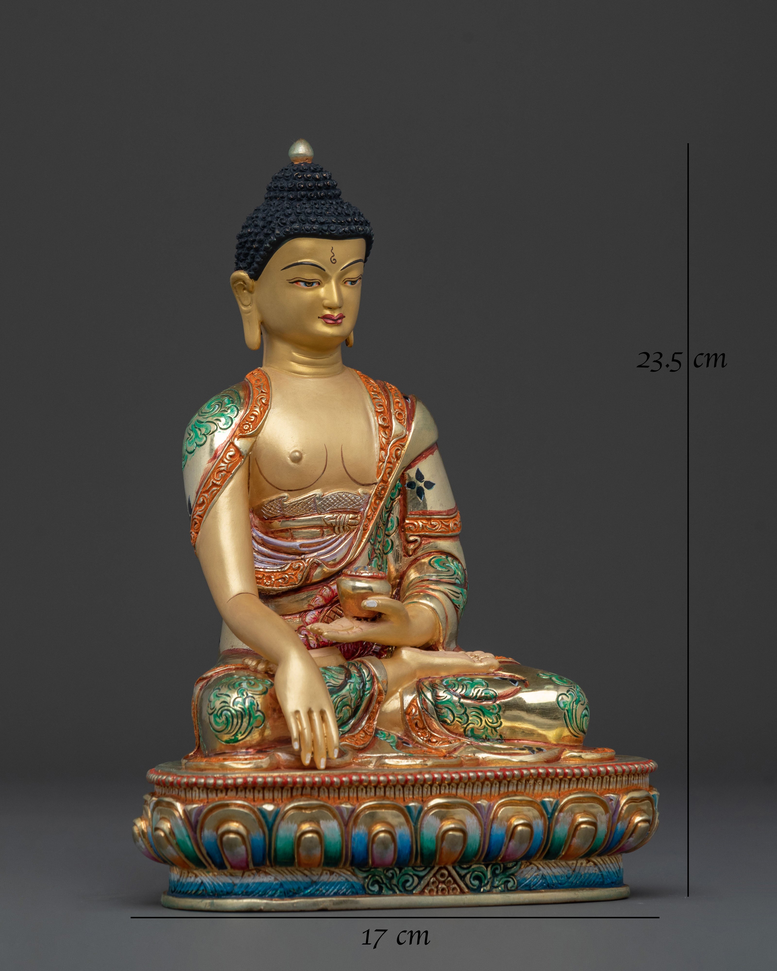 Three Buddhas Sacred Set | Tibetan Buddhist Altar Decor