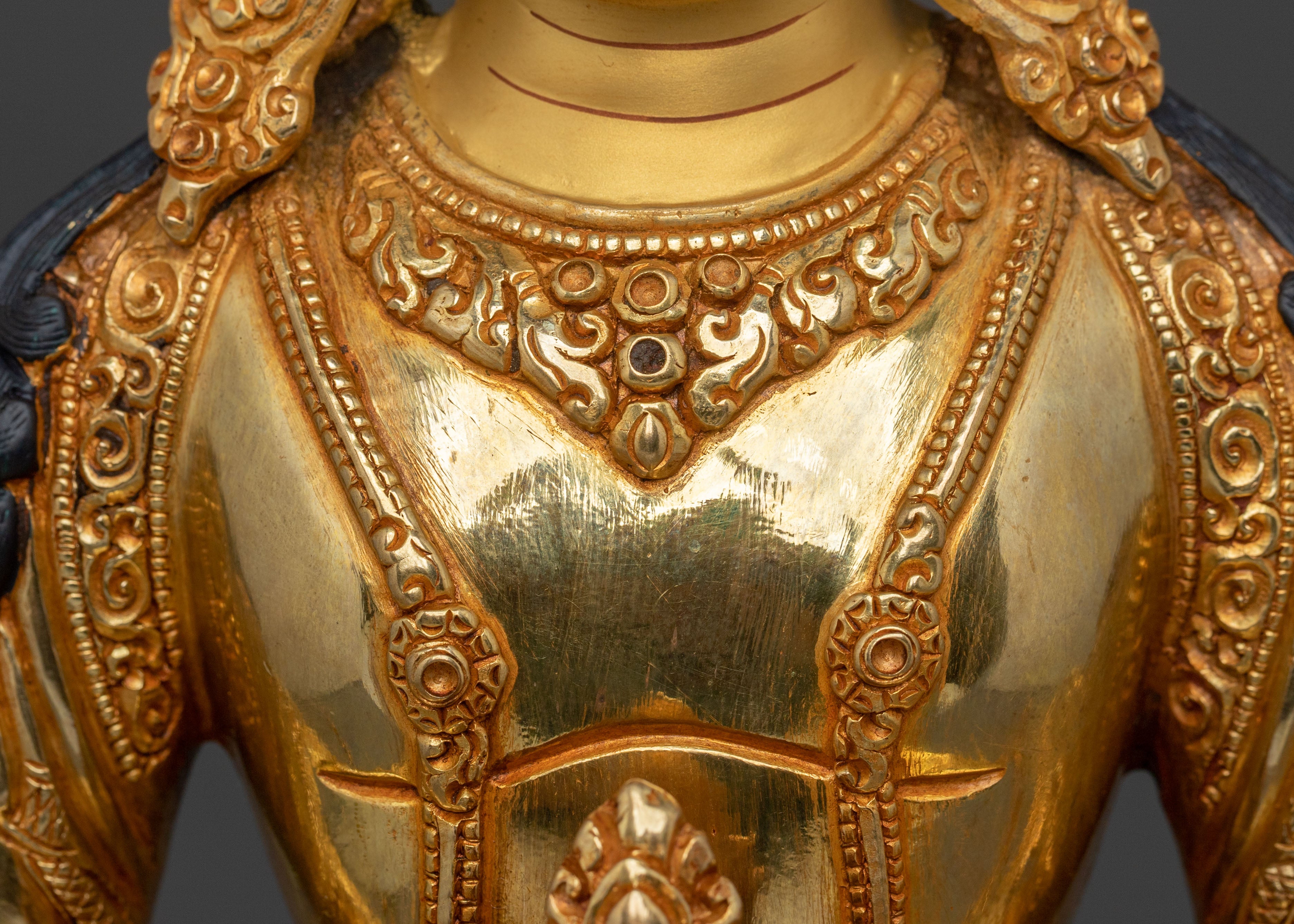 Radiant Amitayus Statue | Buddha of Longevity