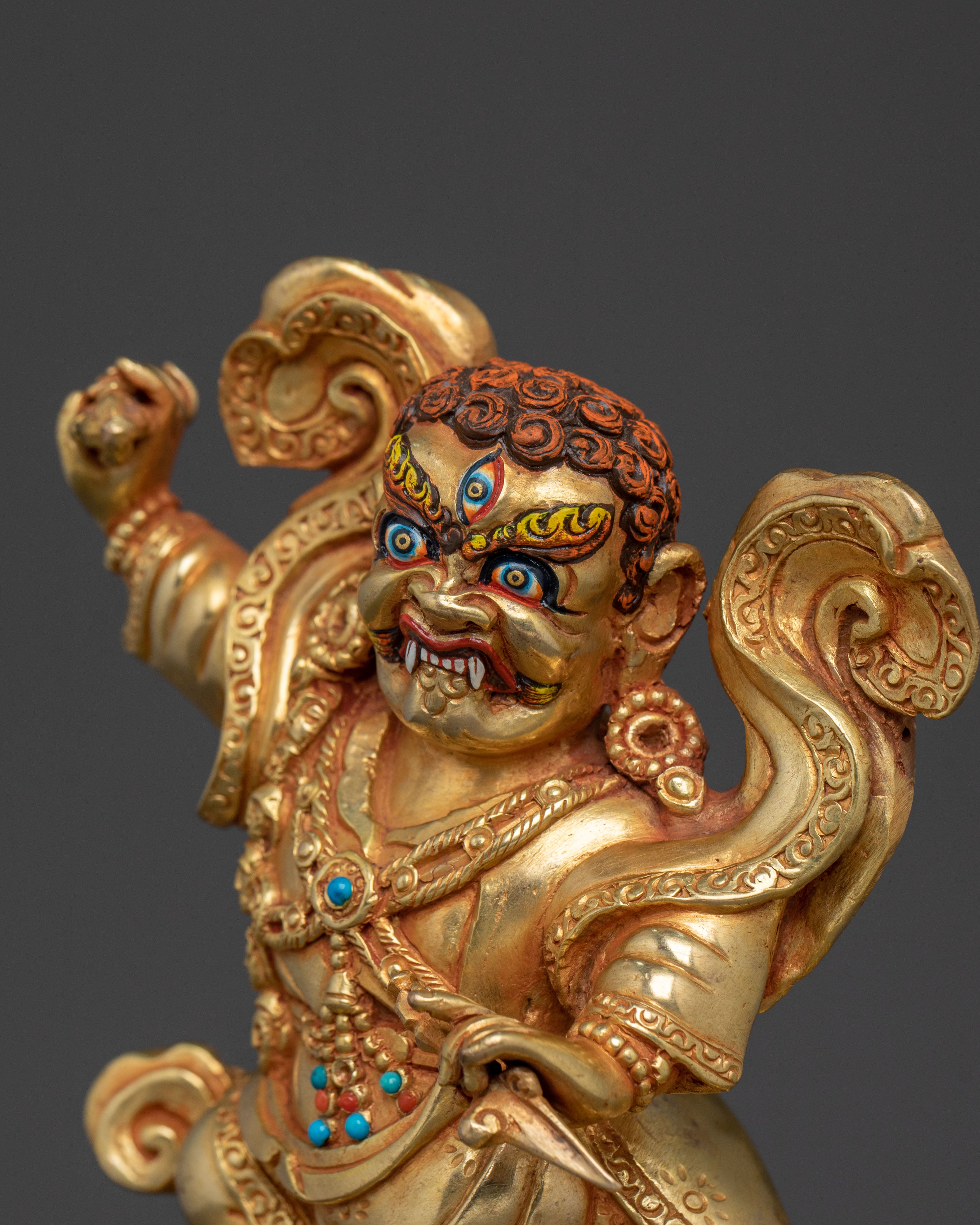 Dorje Drollo Statue | Tibetan Buddhist Protector