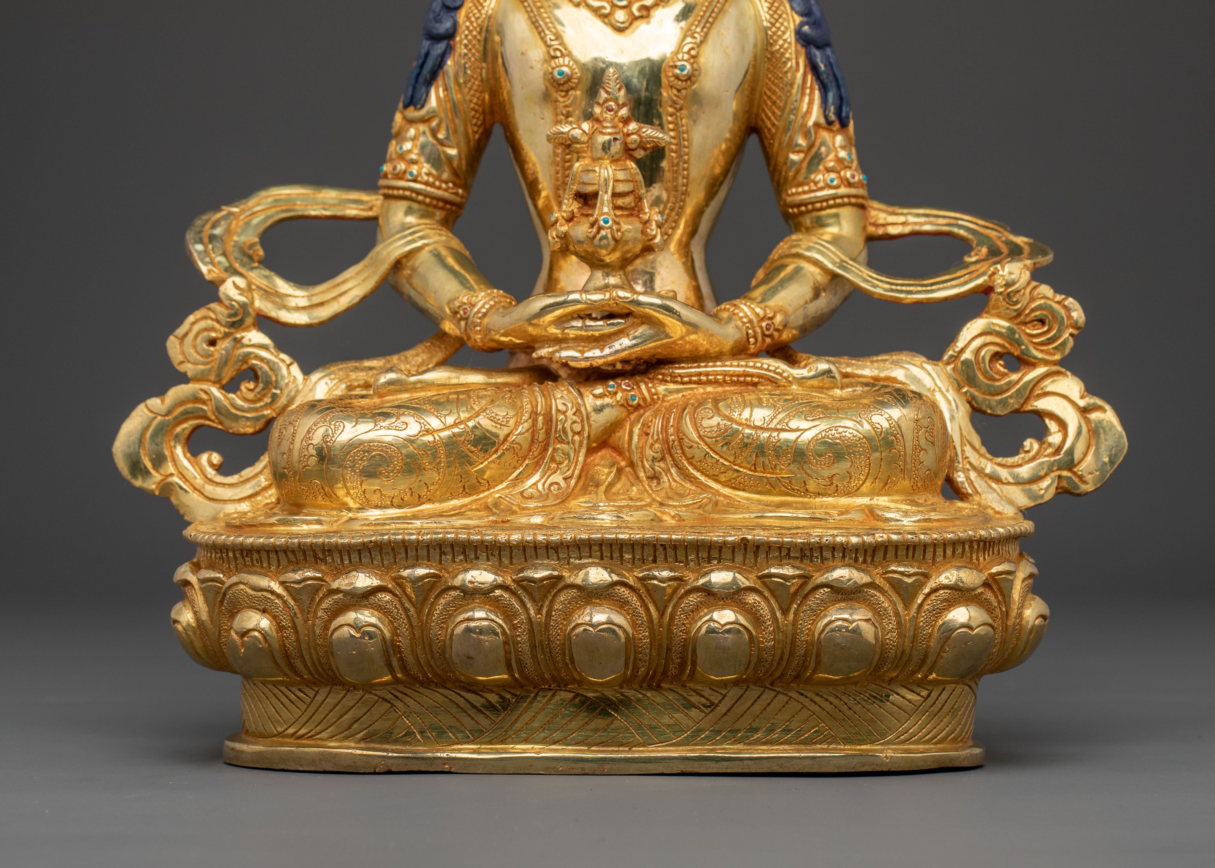 Golden Amitayus Statue | Protector of Long Life