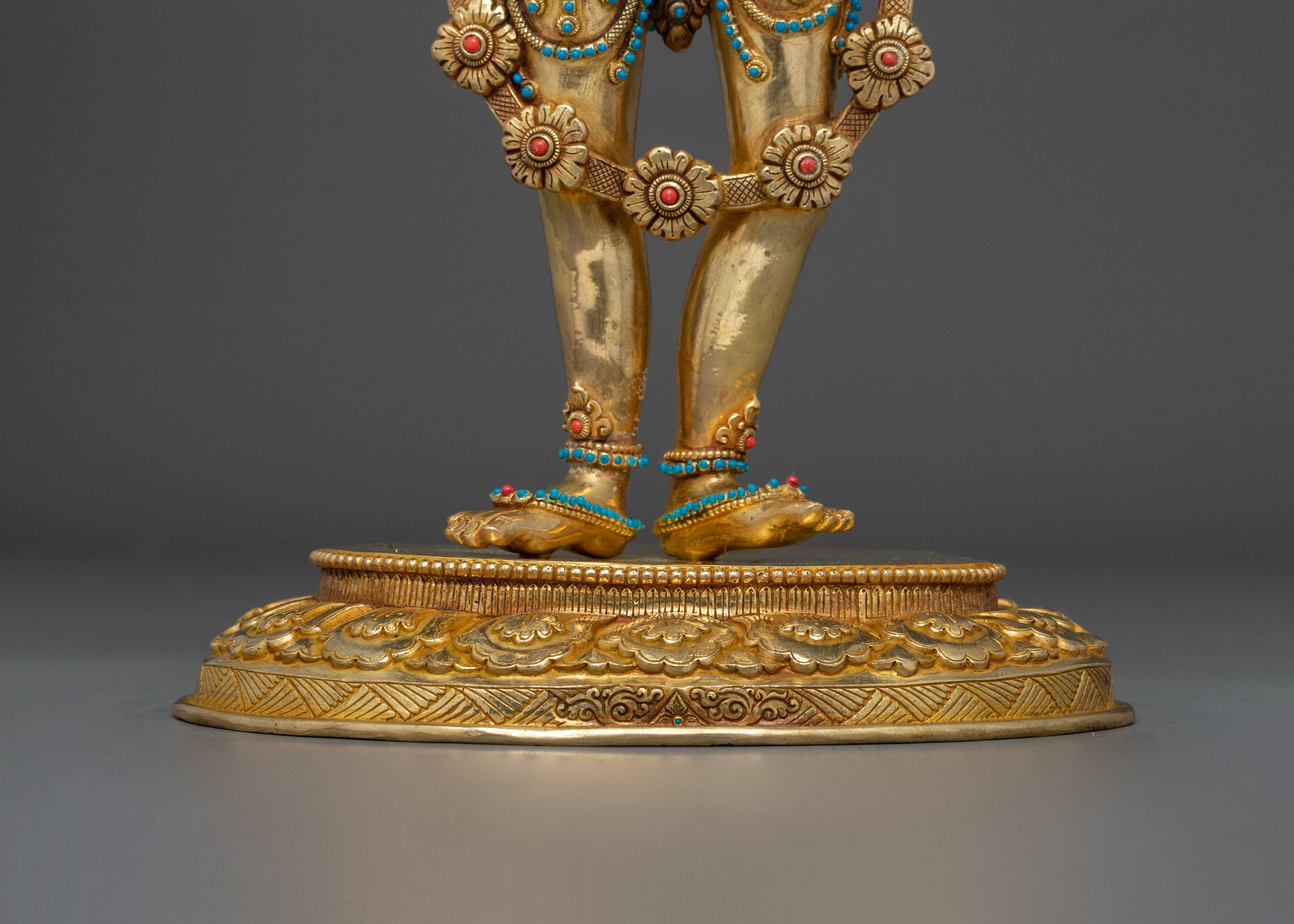Tibetan Dakini Machig Labdron Statue | Tibetan Yogini of Wisdom & Liberation