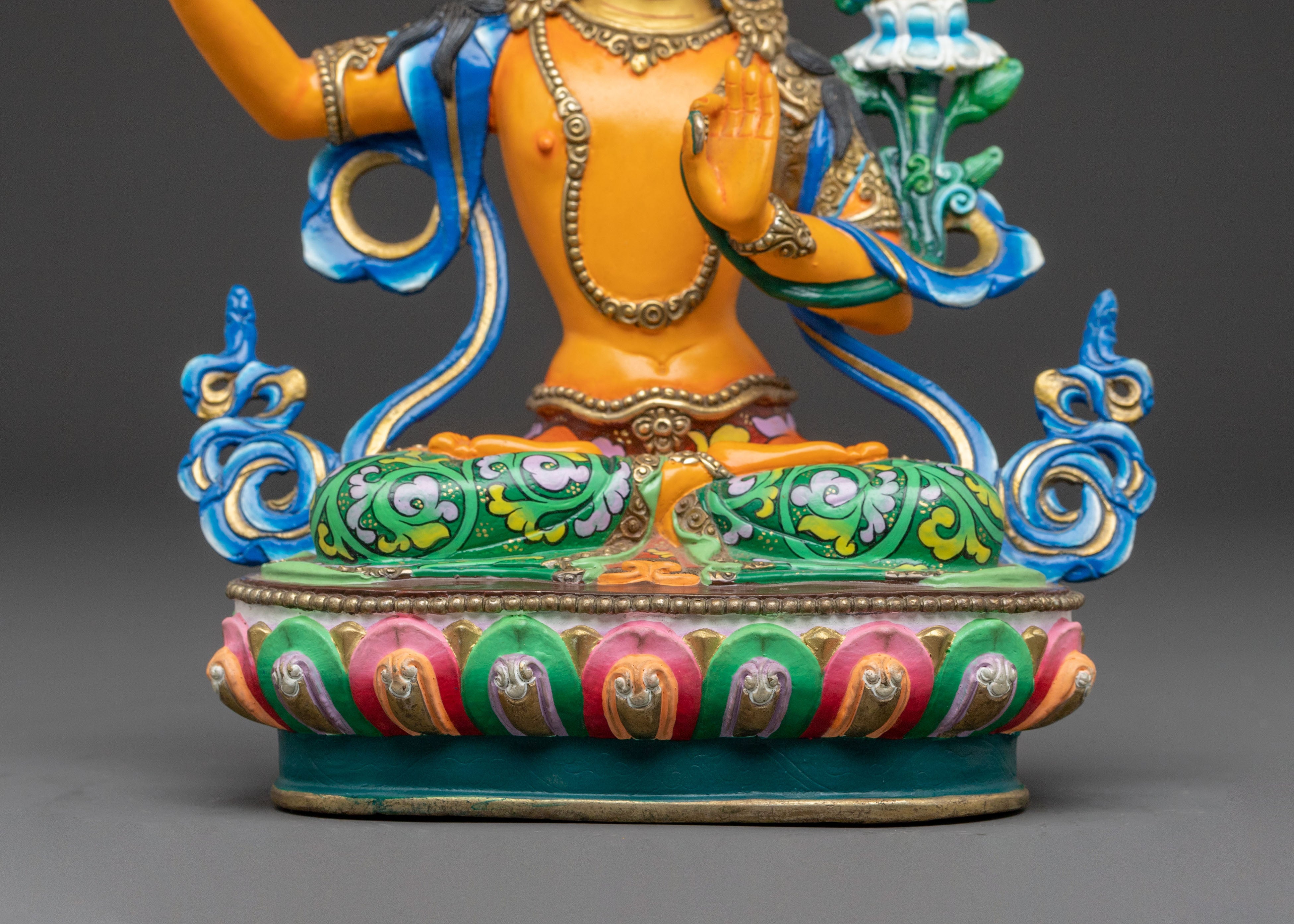 Manjushri Sacred Statue: Enlightened Mind