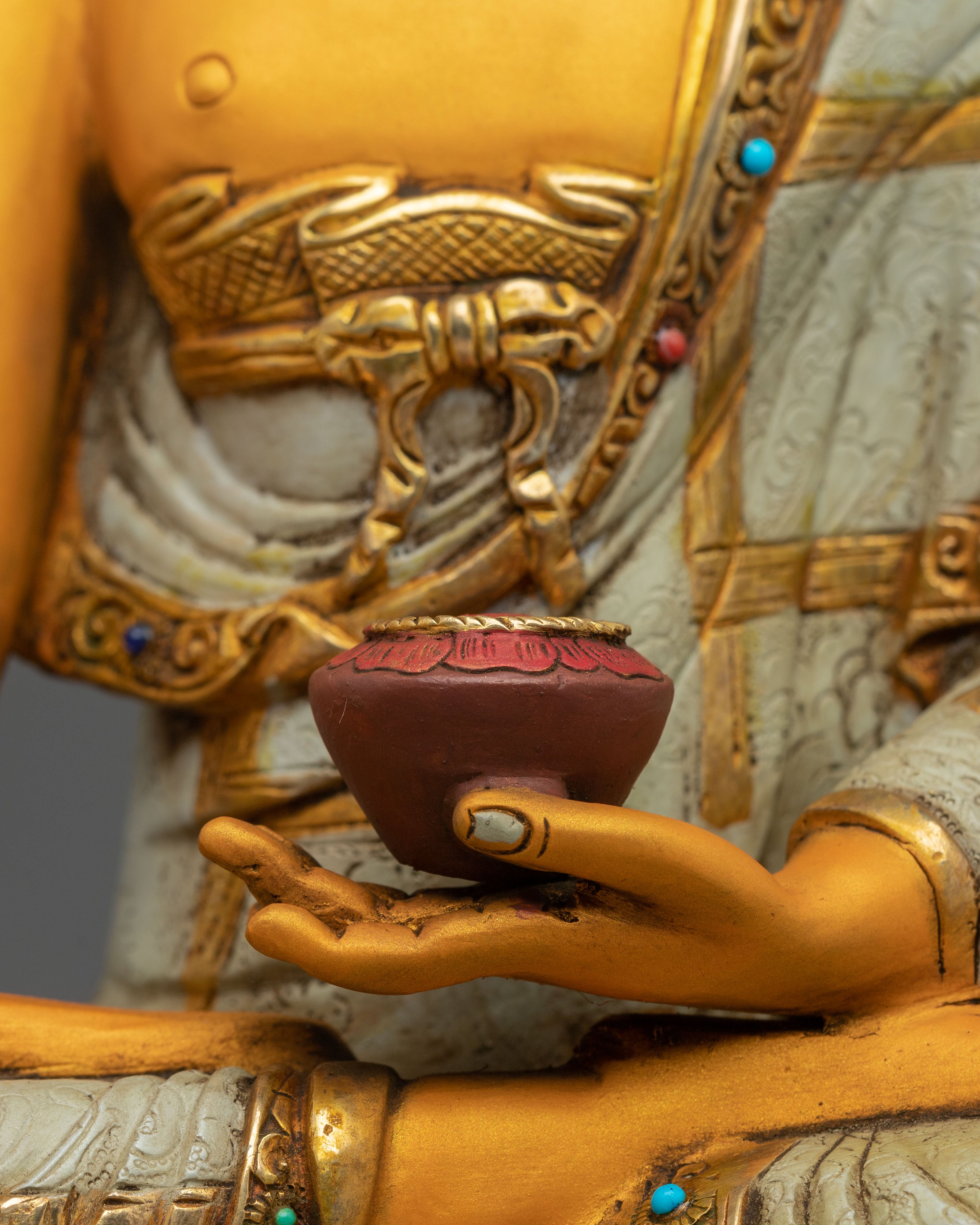 Shakyamuni Buddha Sacred Shrine Meditation Figure