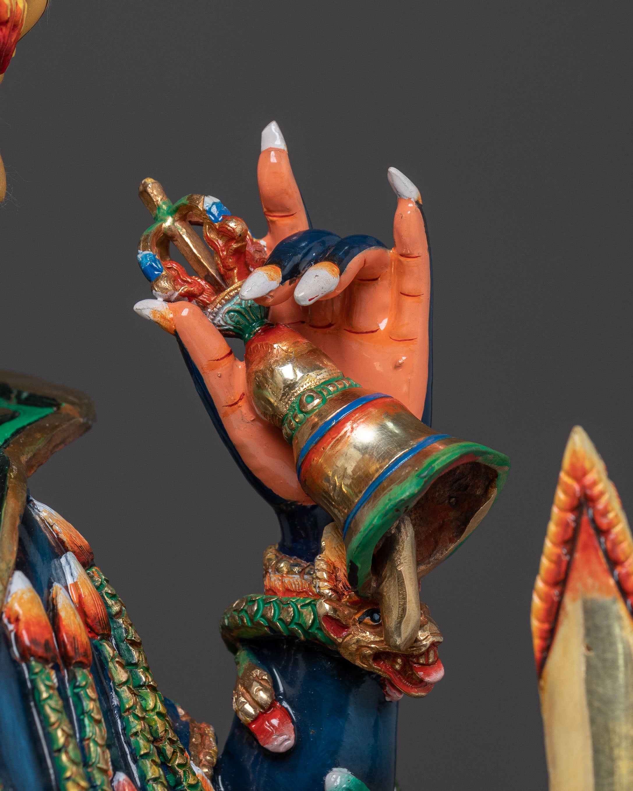 Guardian Ucchusma Statue | Spiritual Altar Decor