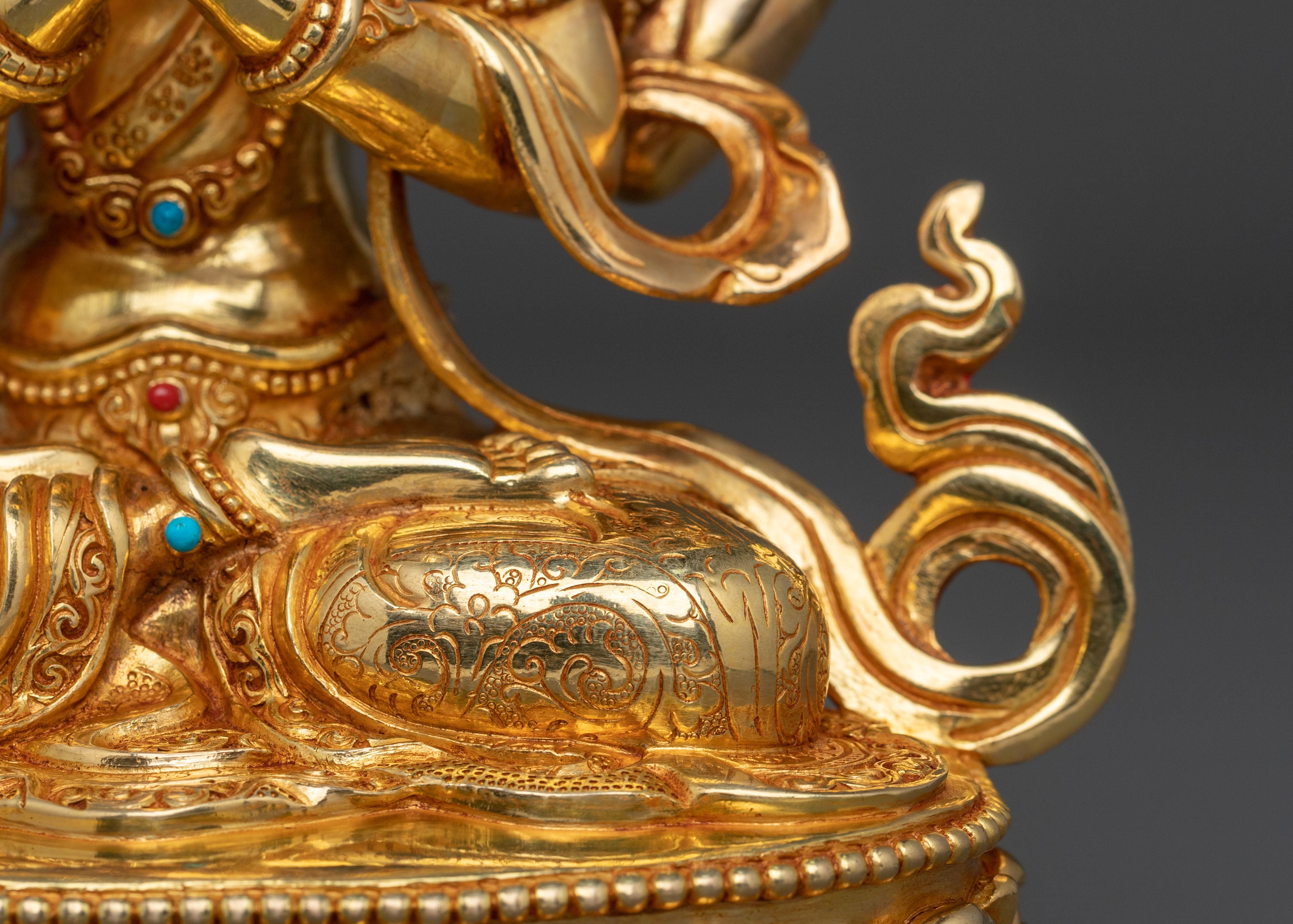 Four Armed Chenrezig Divine Sculpture | Made in Nepal