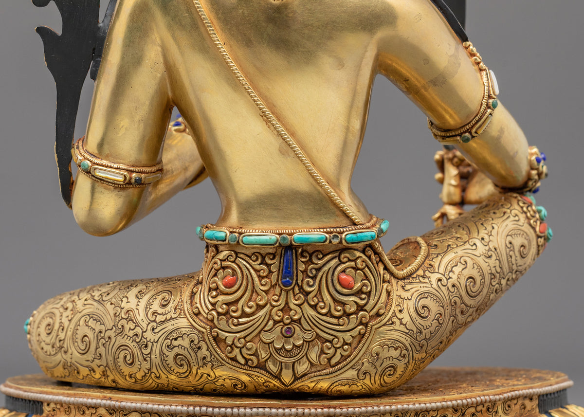 Manjushri Flaming Sword of Truth Statue