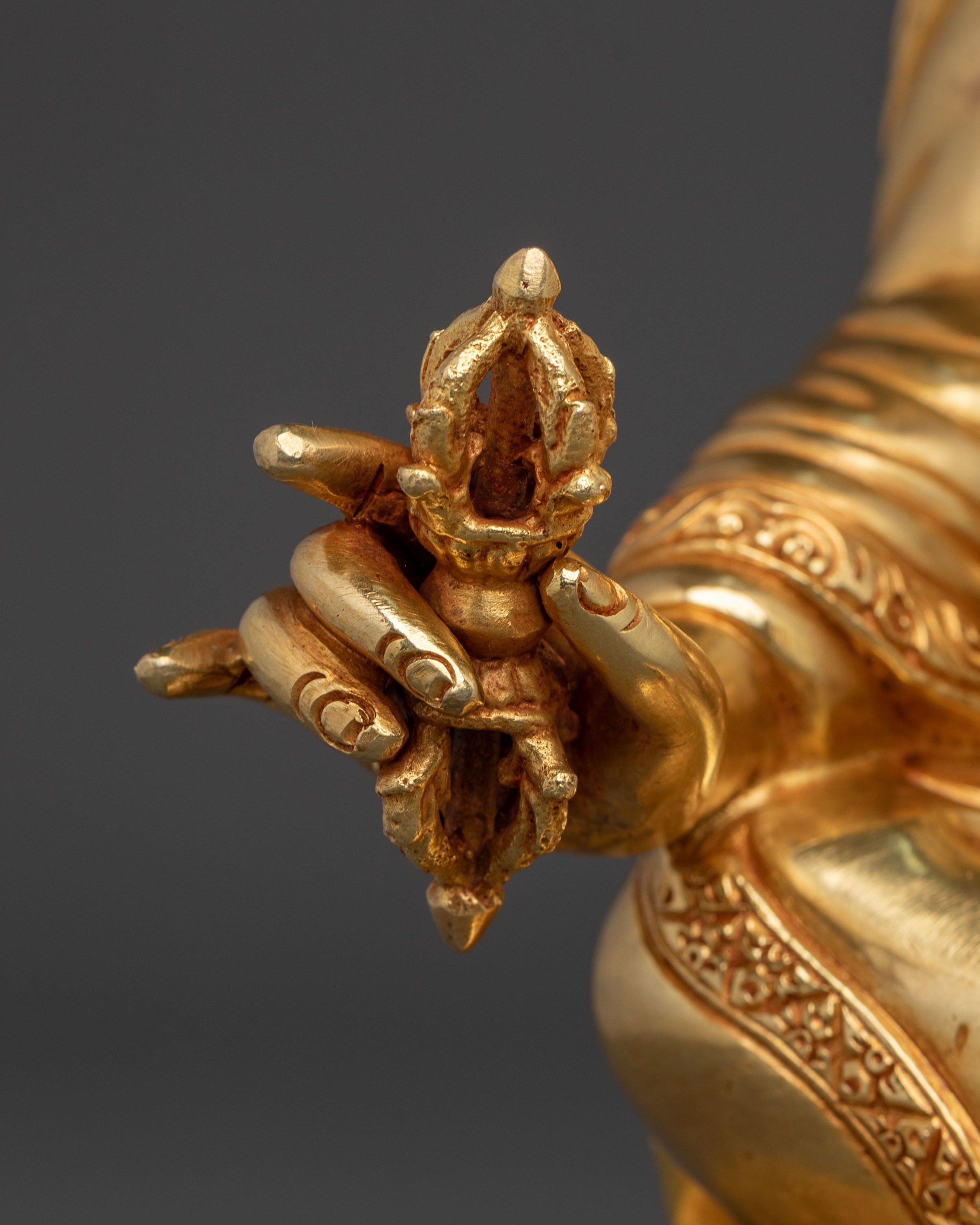 Tibetan Buddhist Guru Rinpoche Statue | | Tibetan Buddhist Master