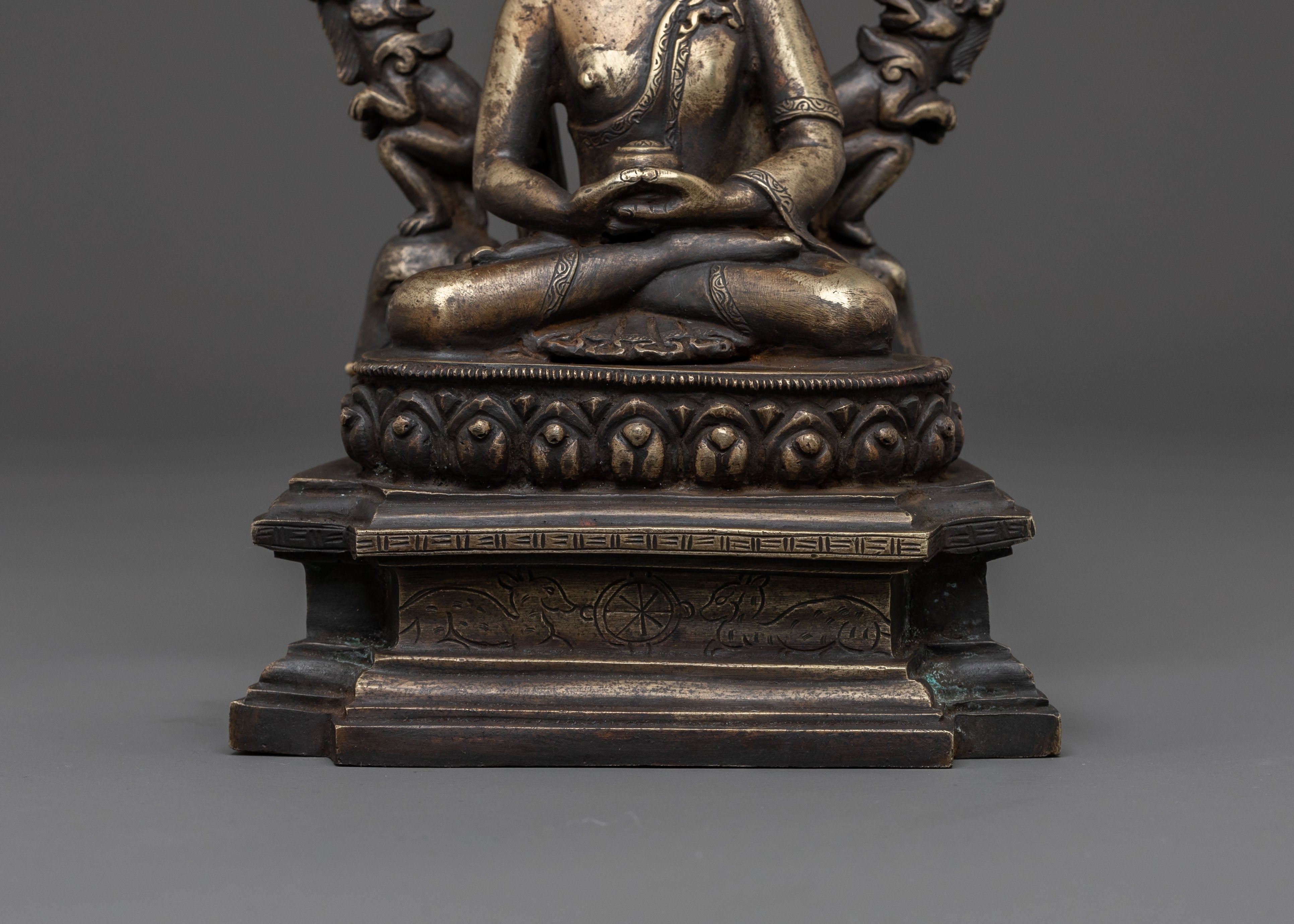 Amitabha Buddha Bronze Meditation Statue