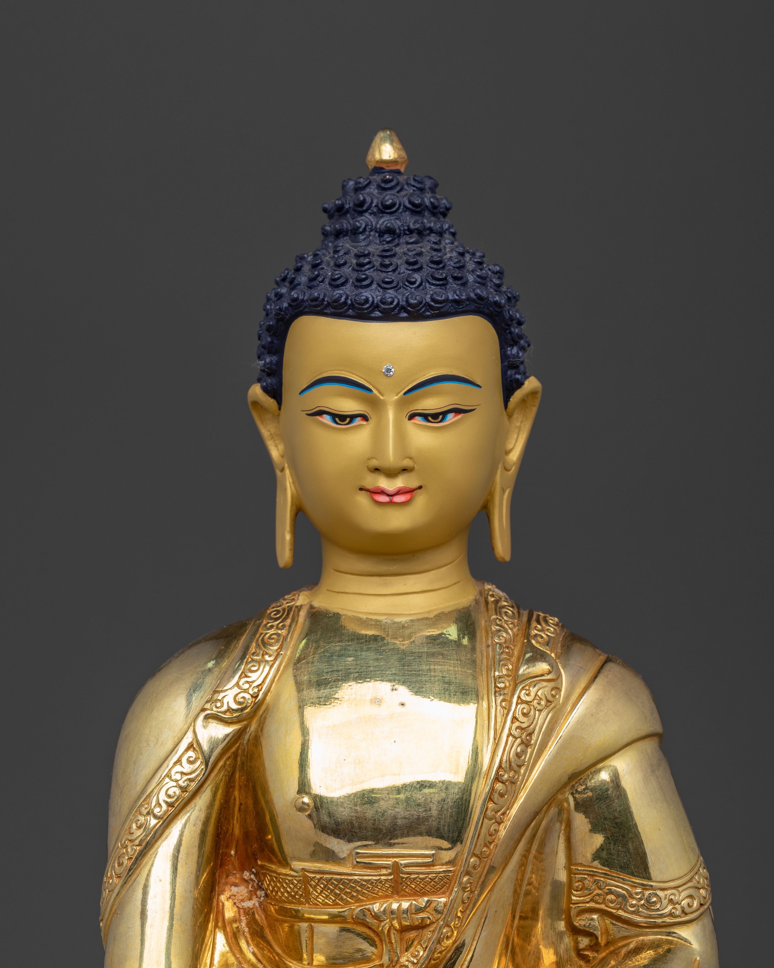 Shakyamuni Buddha Serene Statue | Sacred Figurine