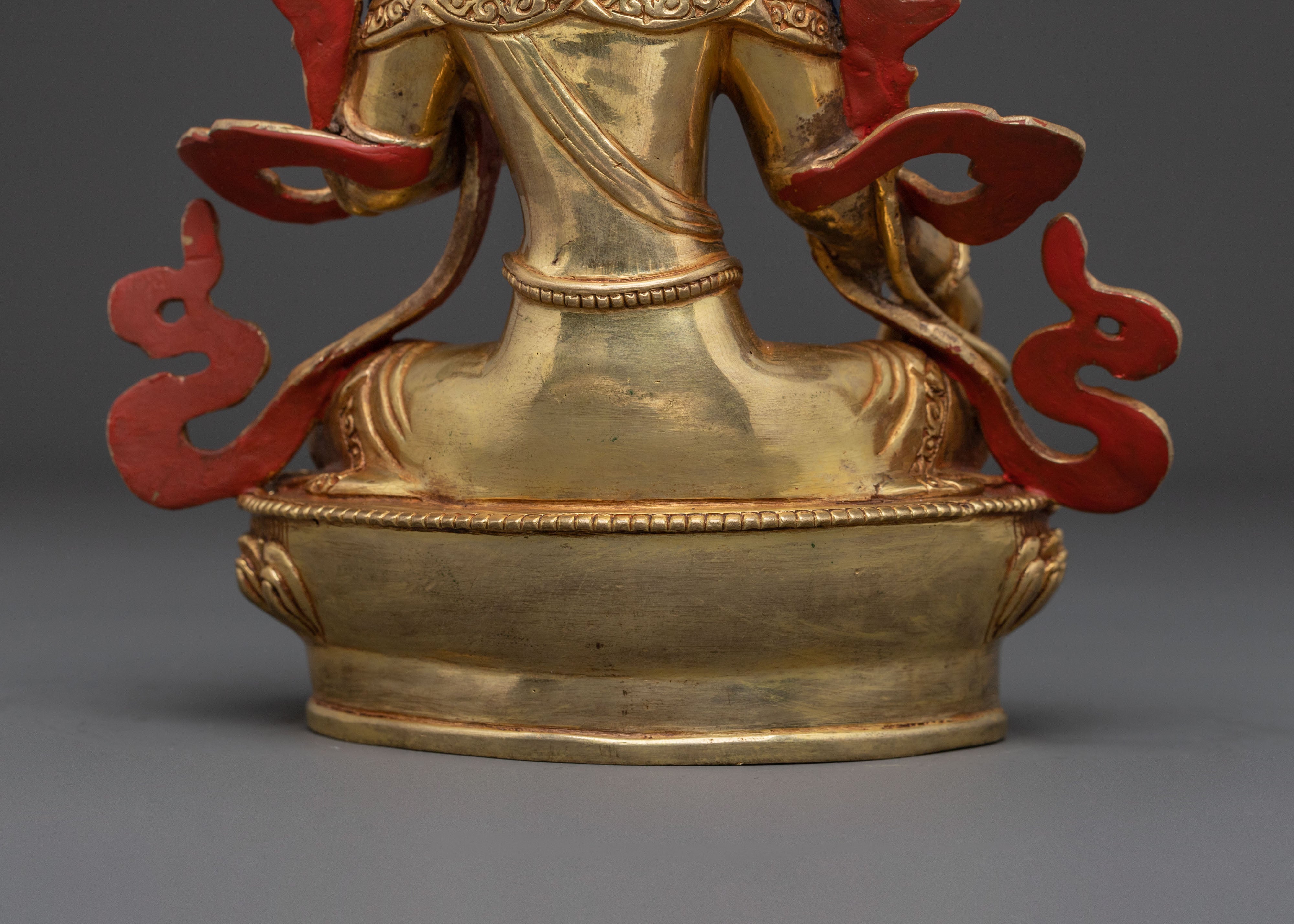 Green Tara Statue: Handcrafted Icon for Sacred Practice