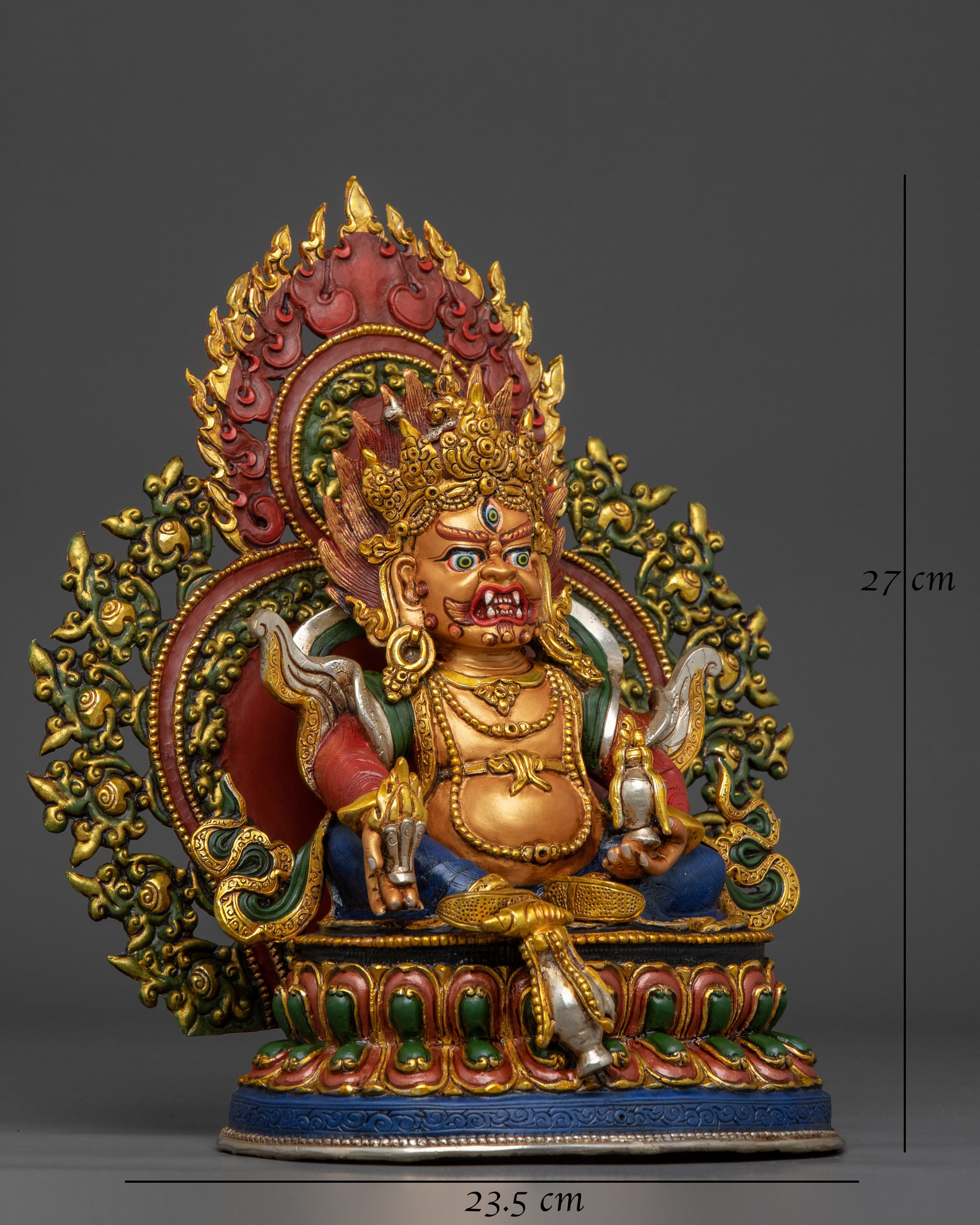 Handmade Shanglon Dorje Dudul Sculpture | Symbol of Protection and Power