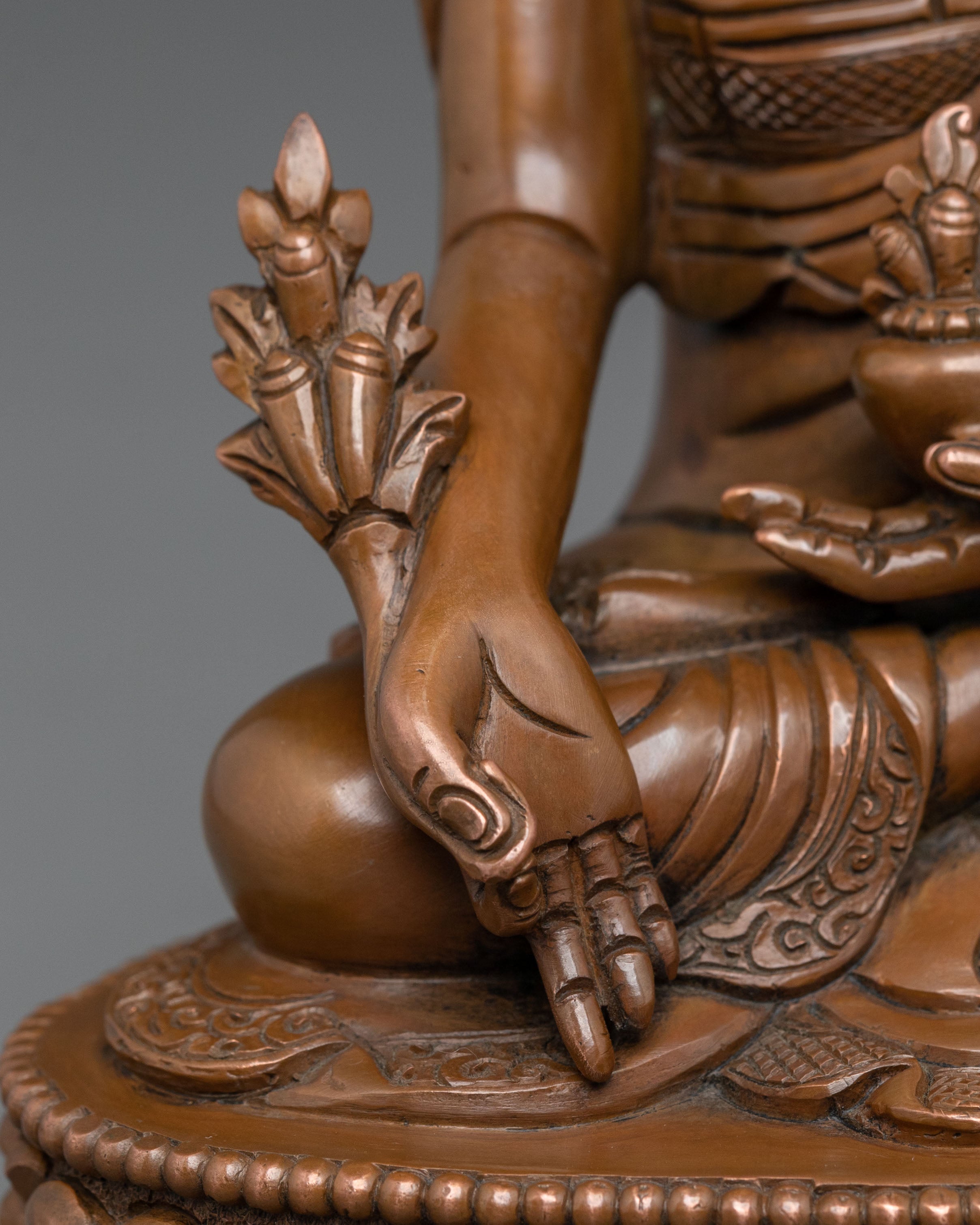 Medicine Buddha Figurine of Healing Light | Buddhist Shrine