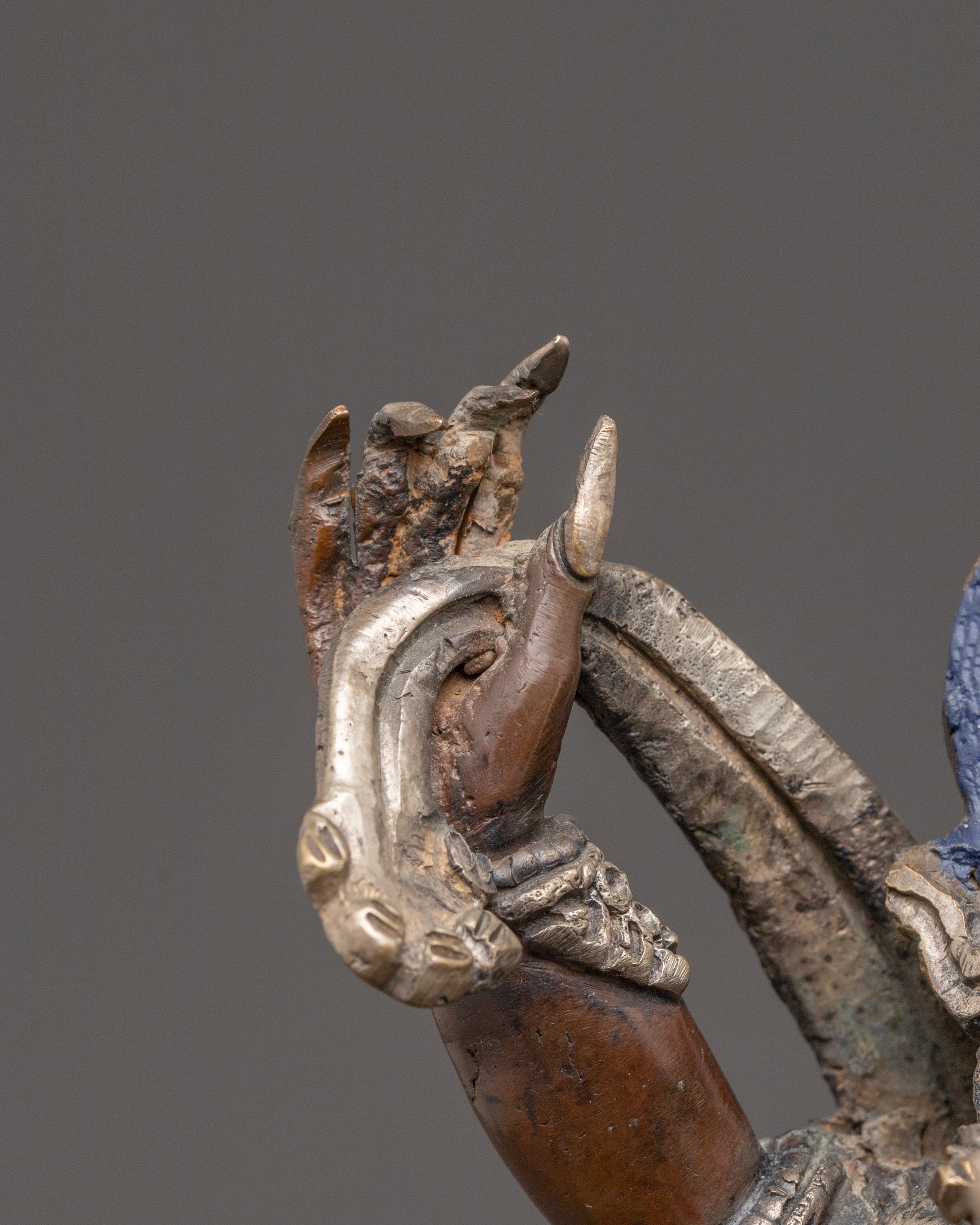 Six Armed Mahakala Statue : The Dharma Protector