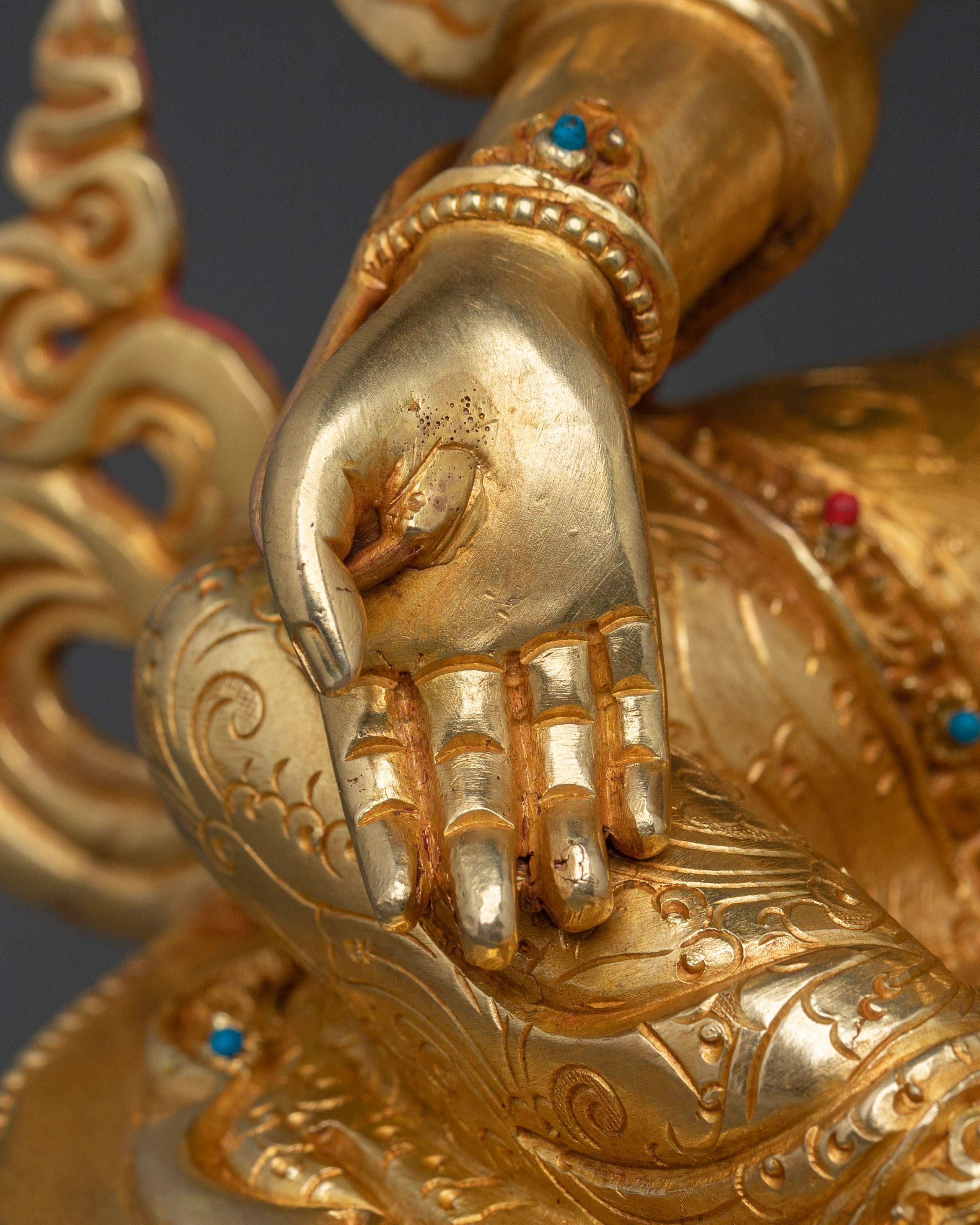 Mother of All Buddha Green Tara Statue