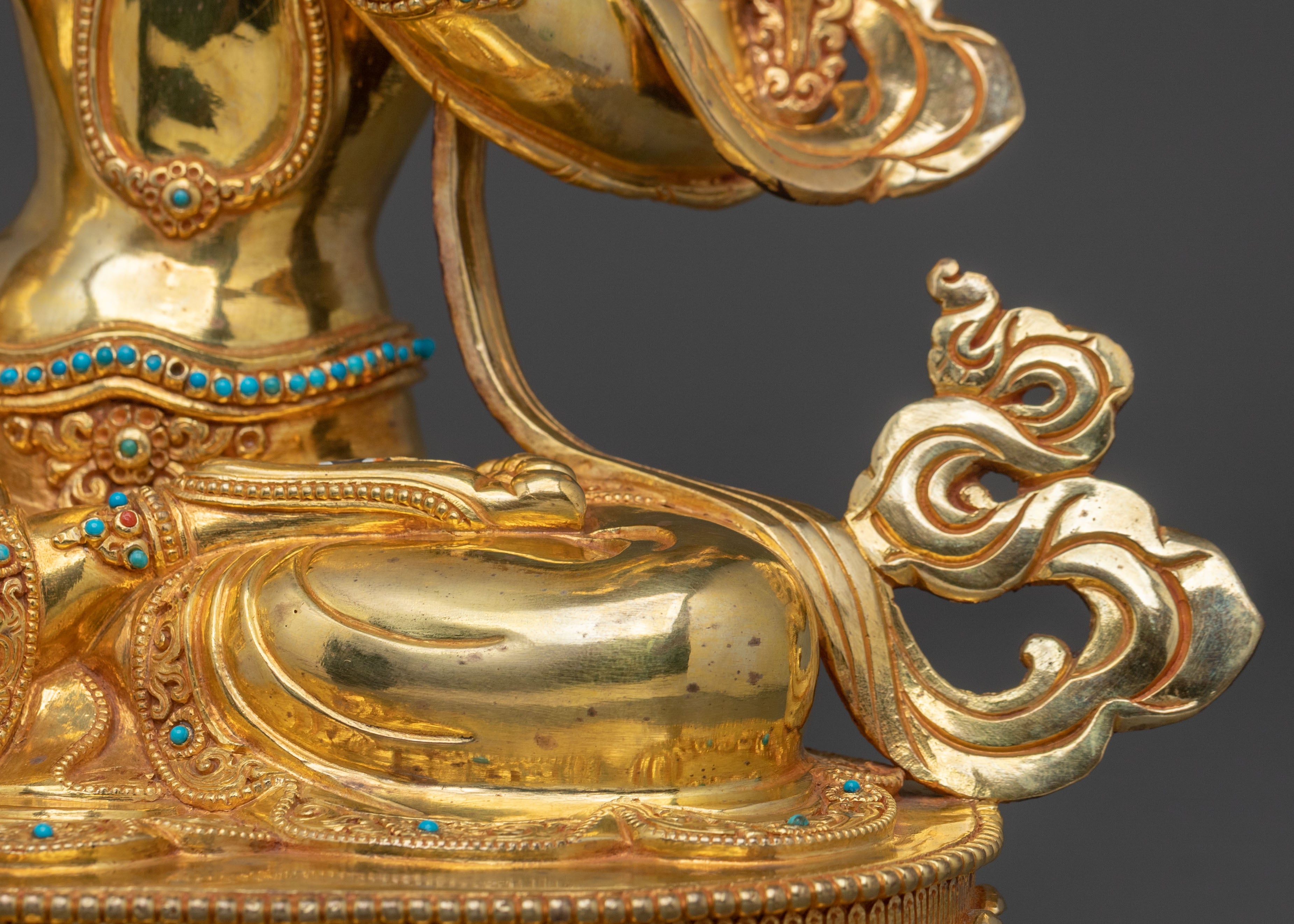 Hand Carved White Tara Sculpture | Symbol of Enlightenment