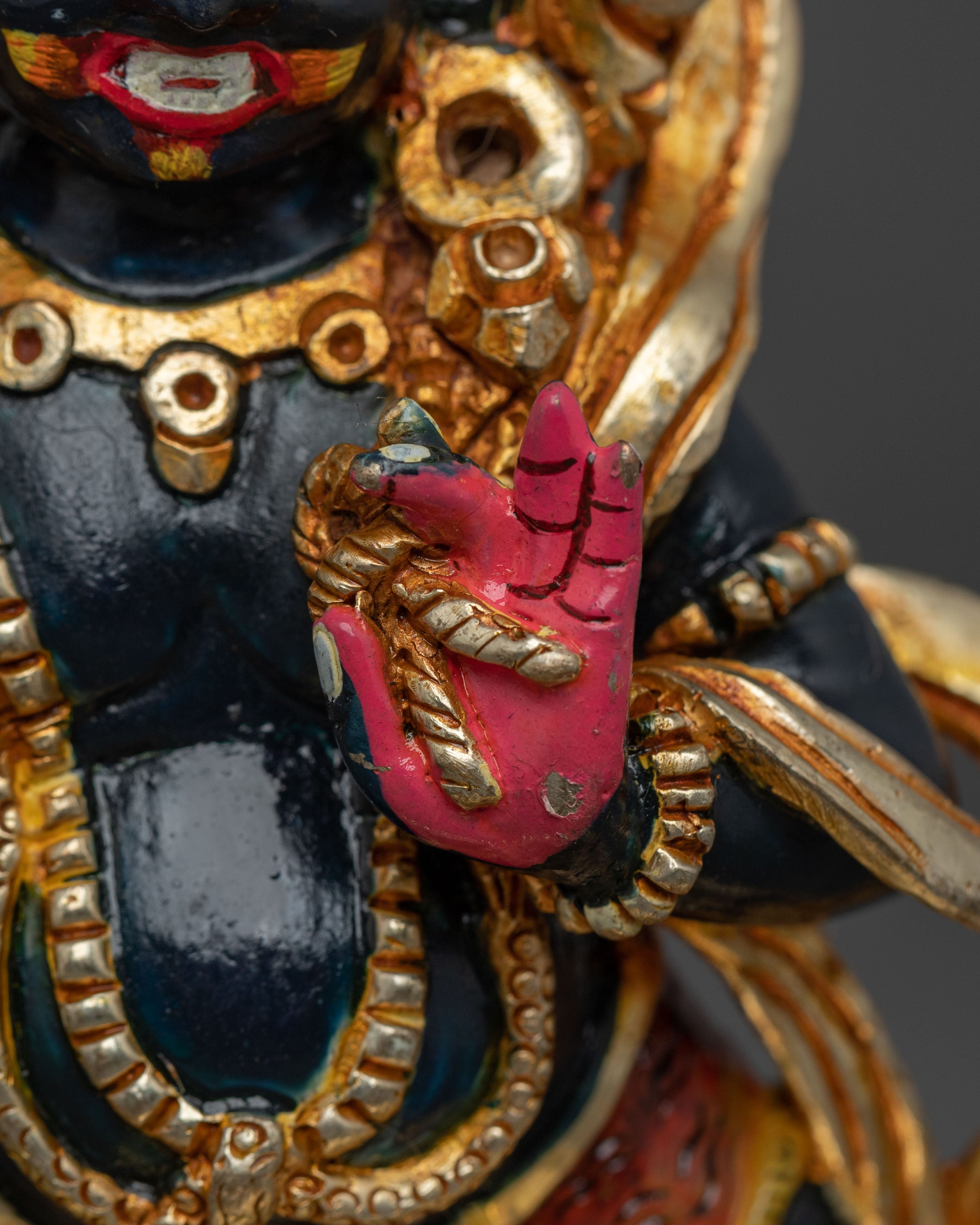 Sacred Vajrapani Sculpture: Sacred Statue for Meditation Space