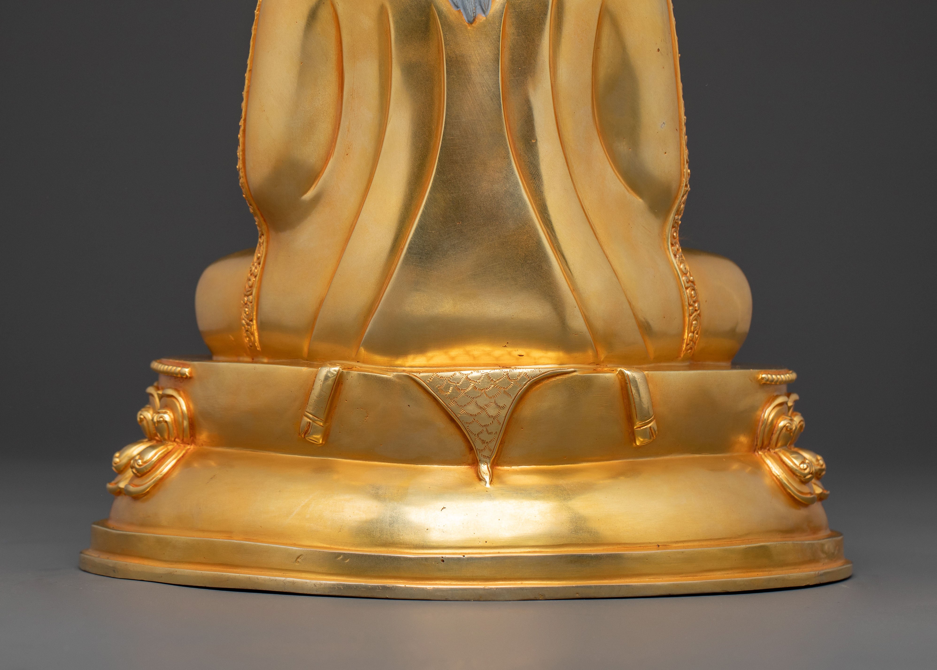 Thangtong Gyalpo Golden Statue | Iron Bridge Maker