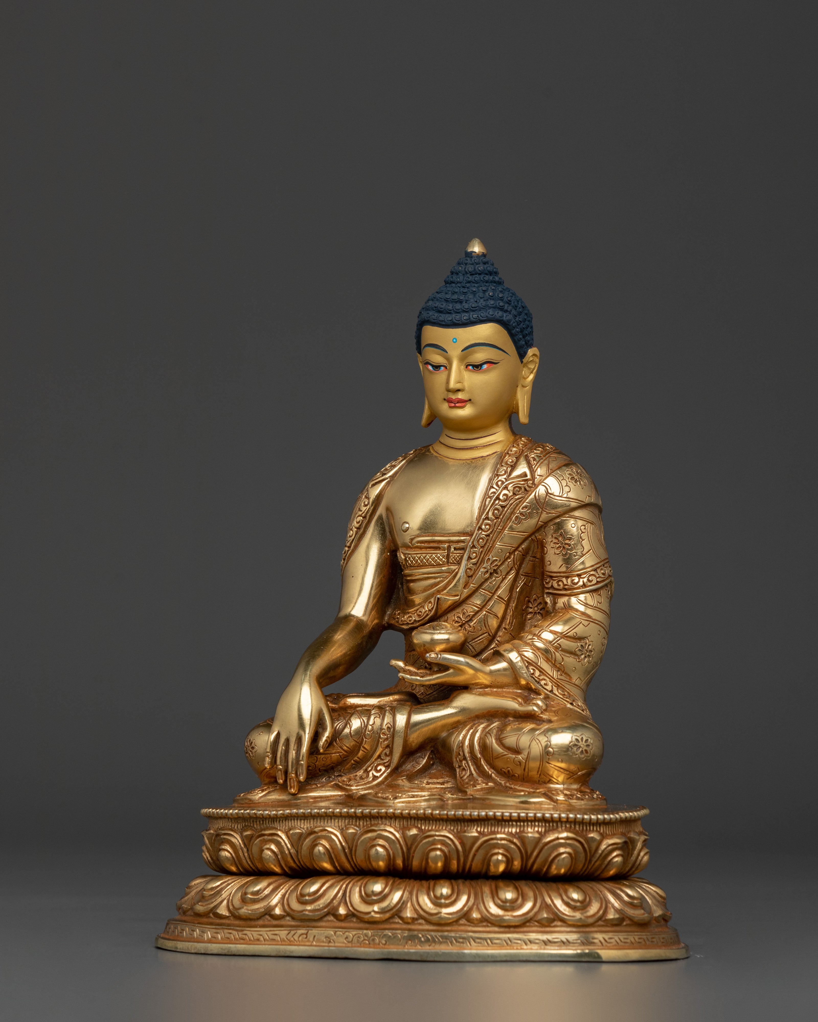 Shakyamuni Buddha Sacred Statue for Buddhist Shrine