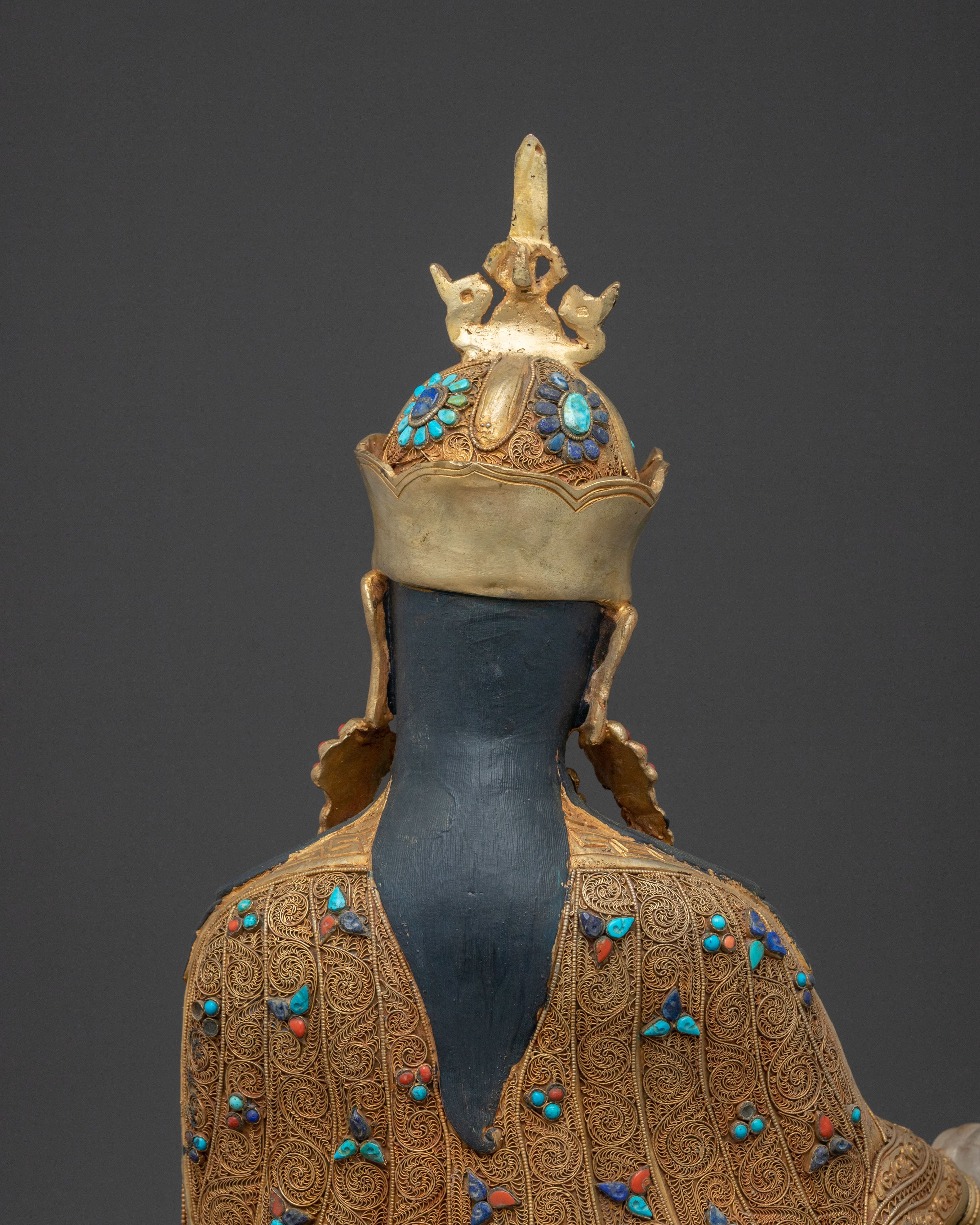 Sacred Guru Rinpoche Protection Statue