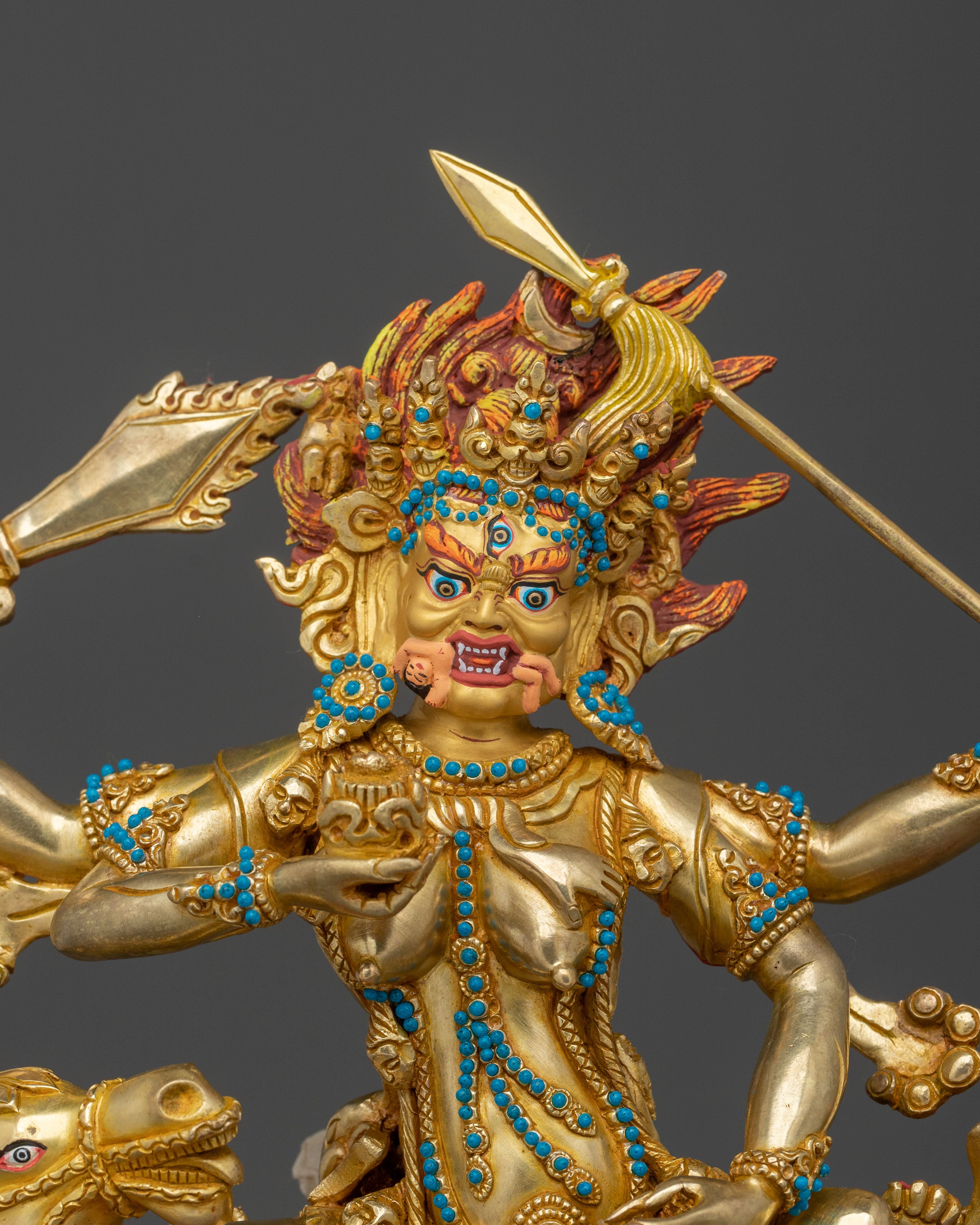 Palden Lhamo Sacred Statue | Home Decor