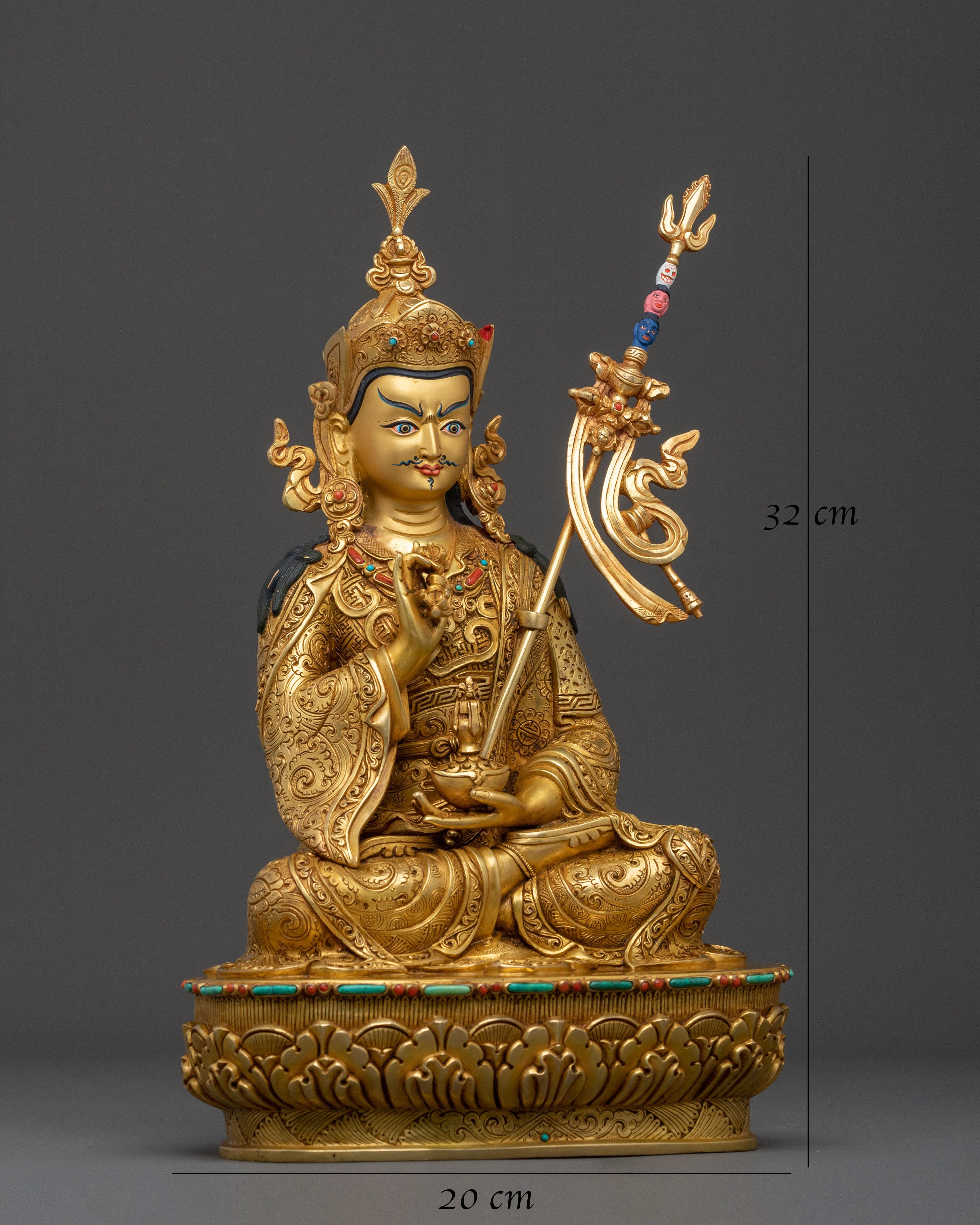 Guru Tsokye Dorje Statue | Sacred Buddhist Master