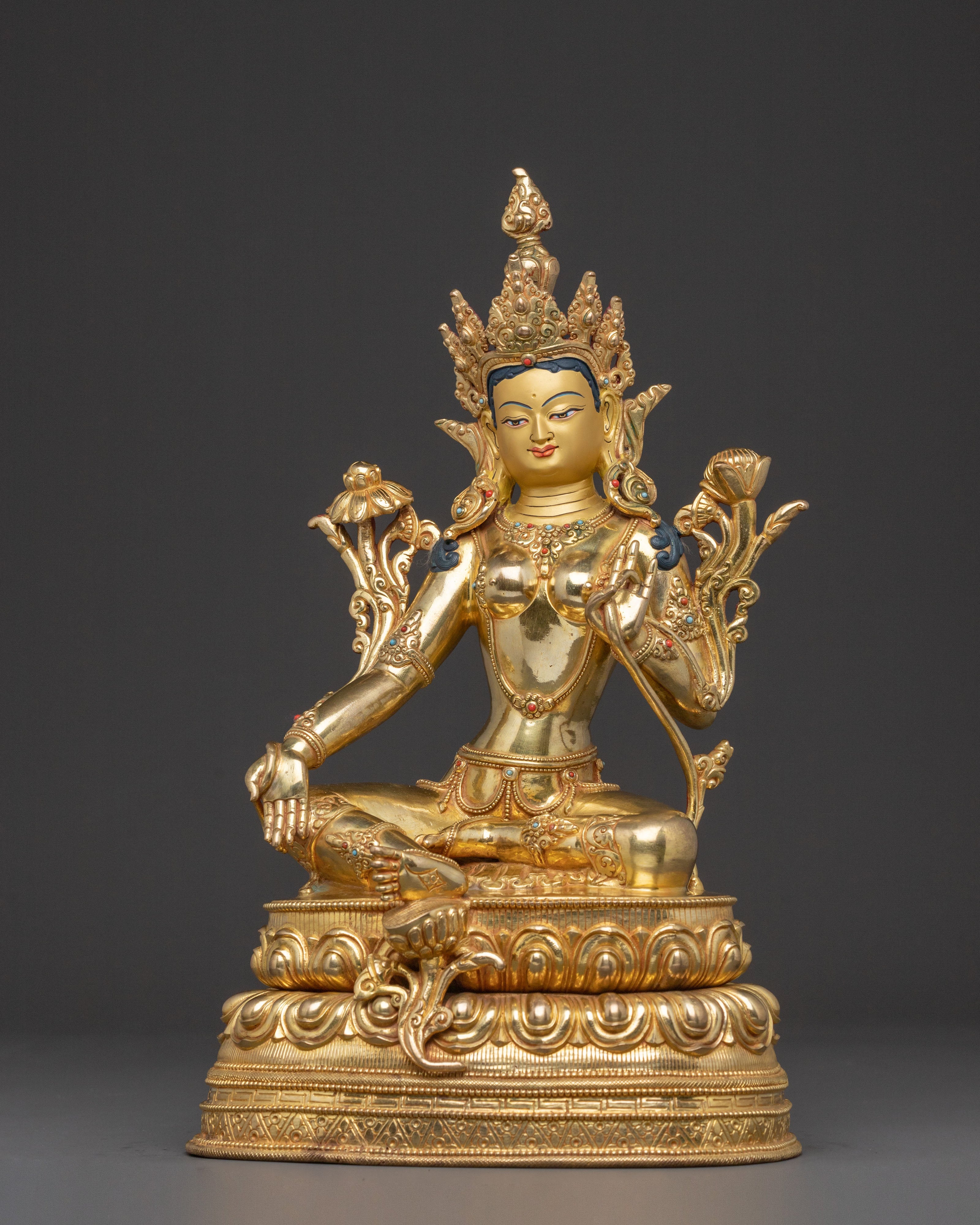 Green Tara Statue | Liberator From Suffering