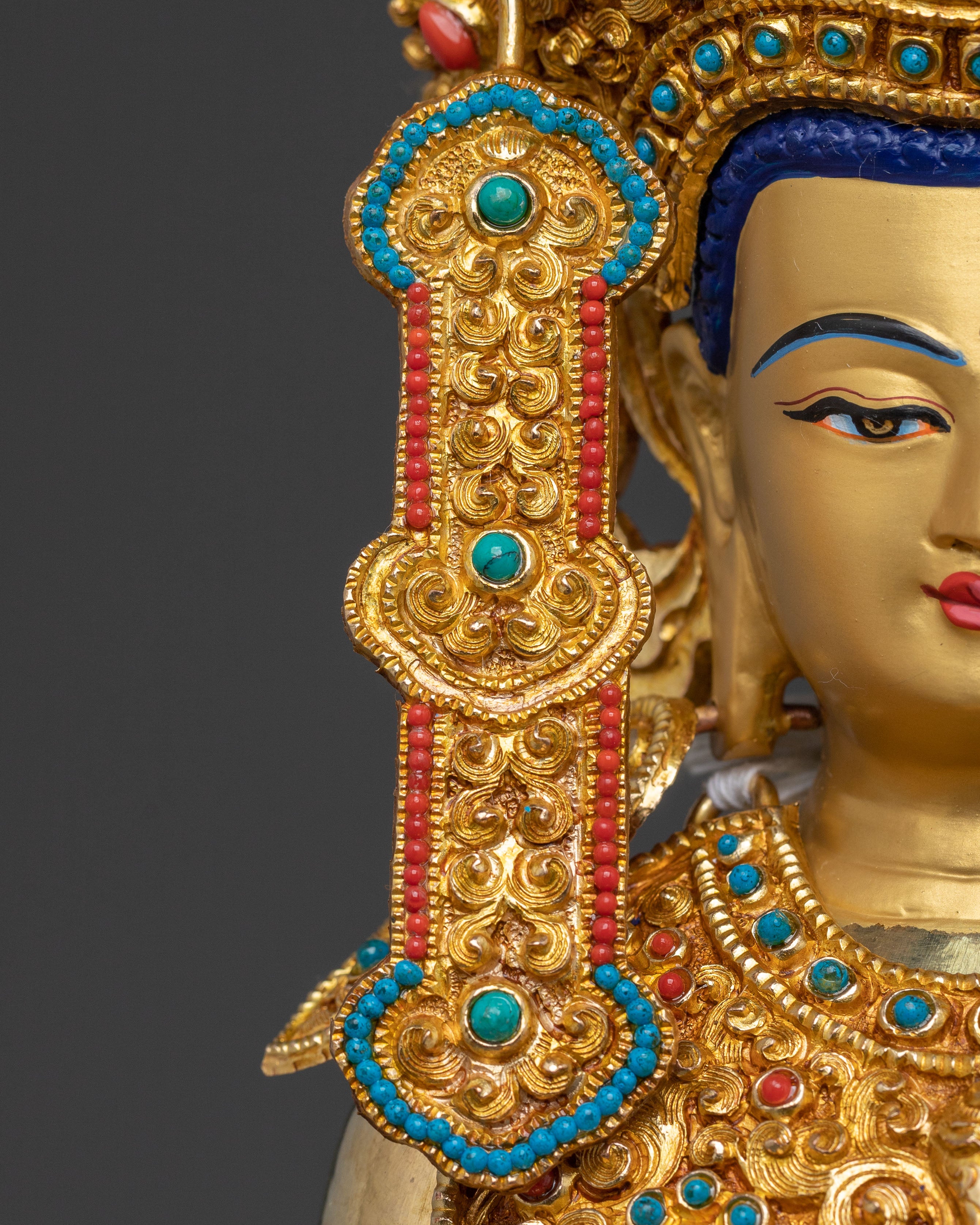 Crown Shakyamuni Buddha Statue | Divine Wisdom