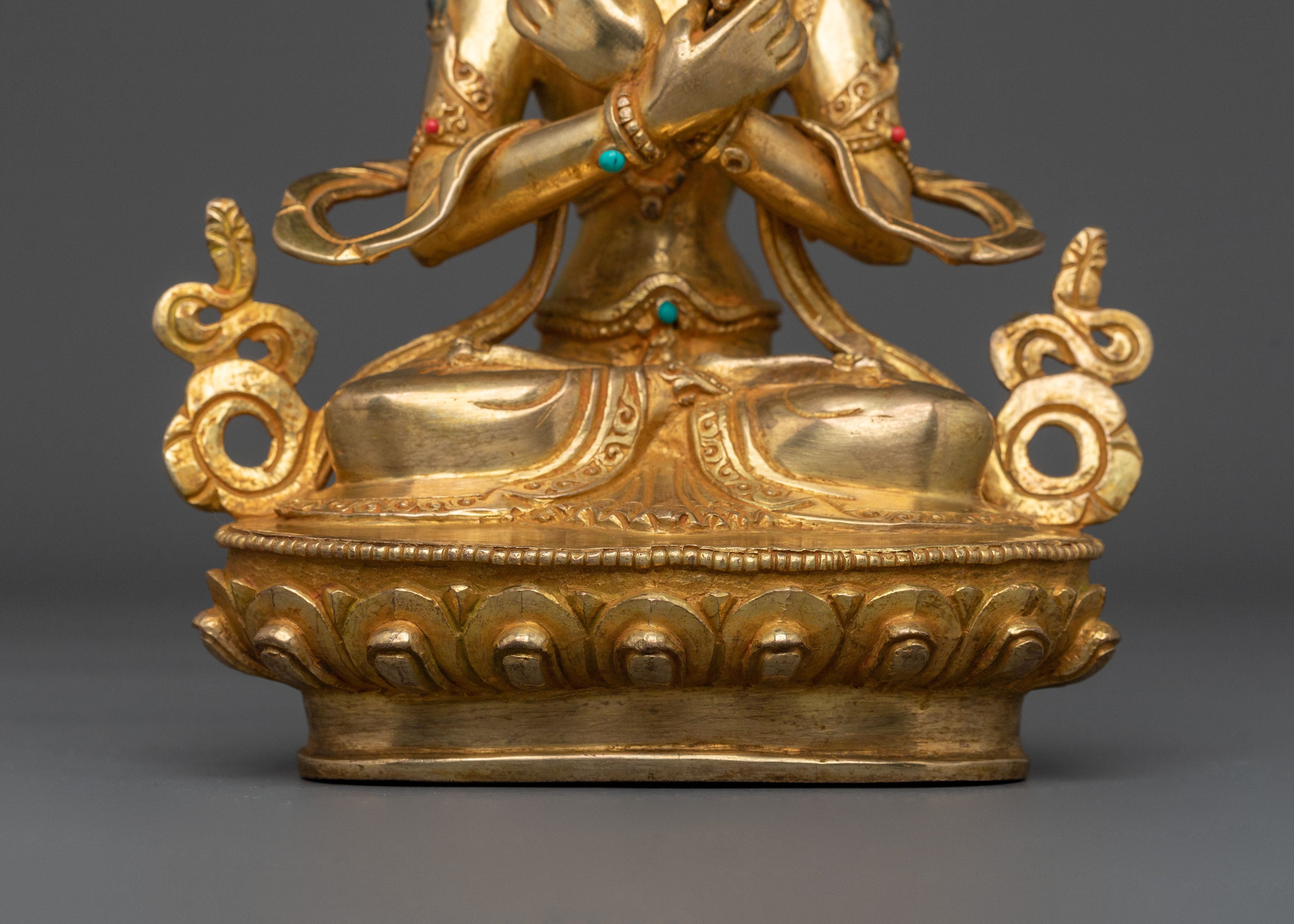 Vajradhara Traditional Statue | Primordial Buddha of Vajrayana Buddhism