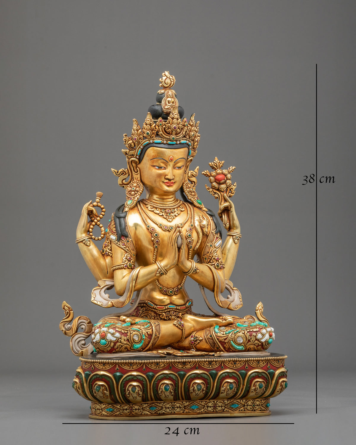 Chenrezig Statue | Lord of the Unwavering Gaze