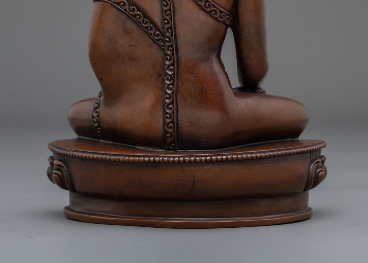 Shakyamuni Buddha Golden Figurine | Symbol of Peace