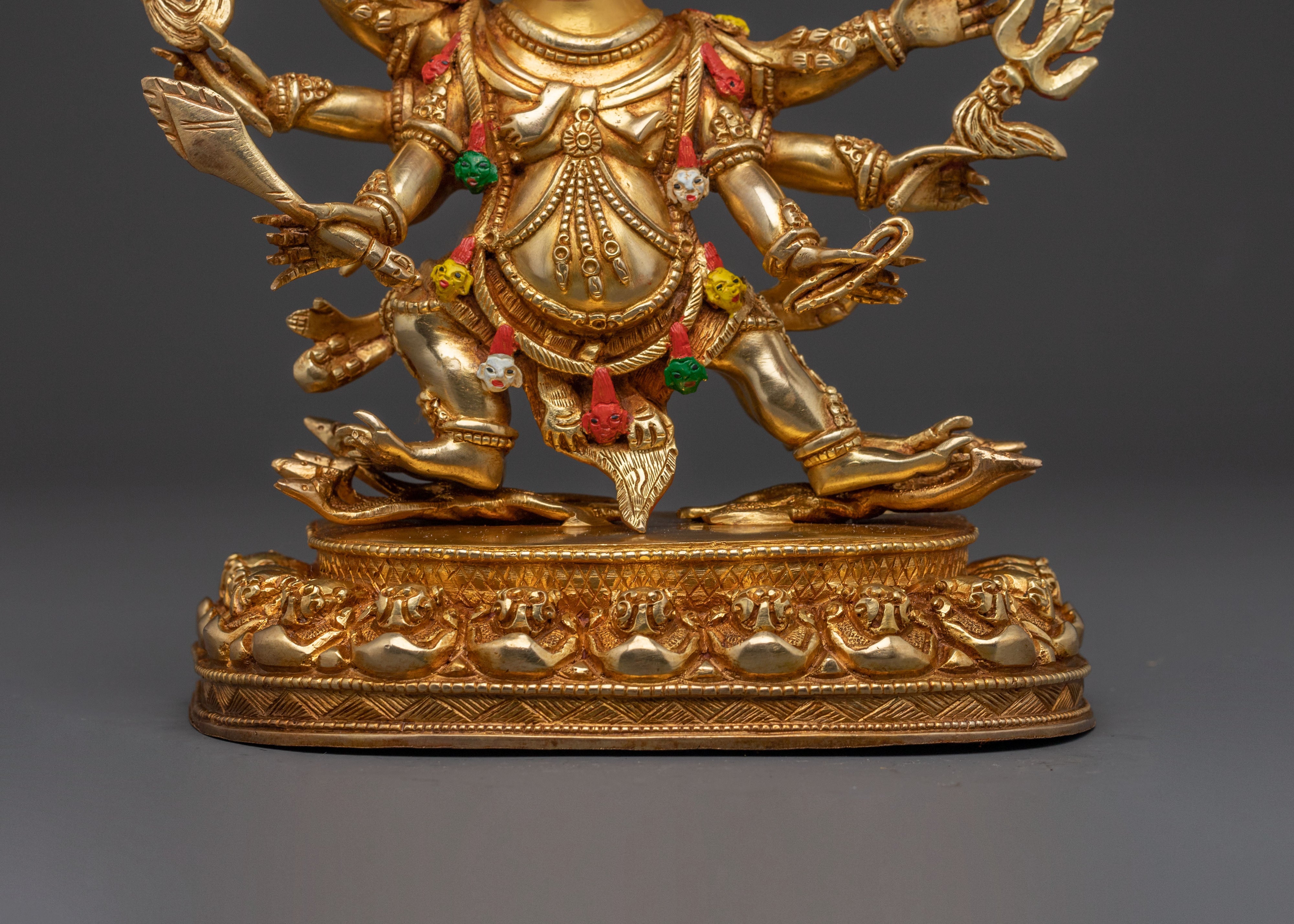 Tantric Statue of Hayagriva - Golden Reverence