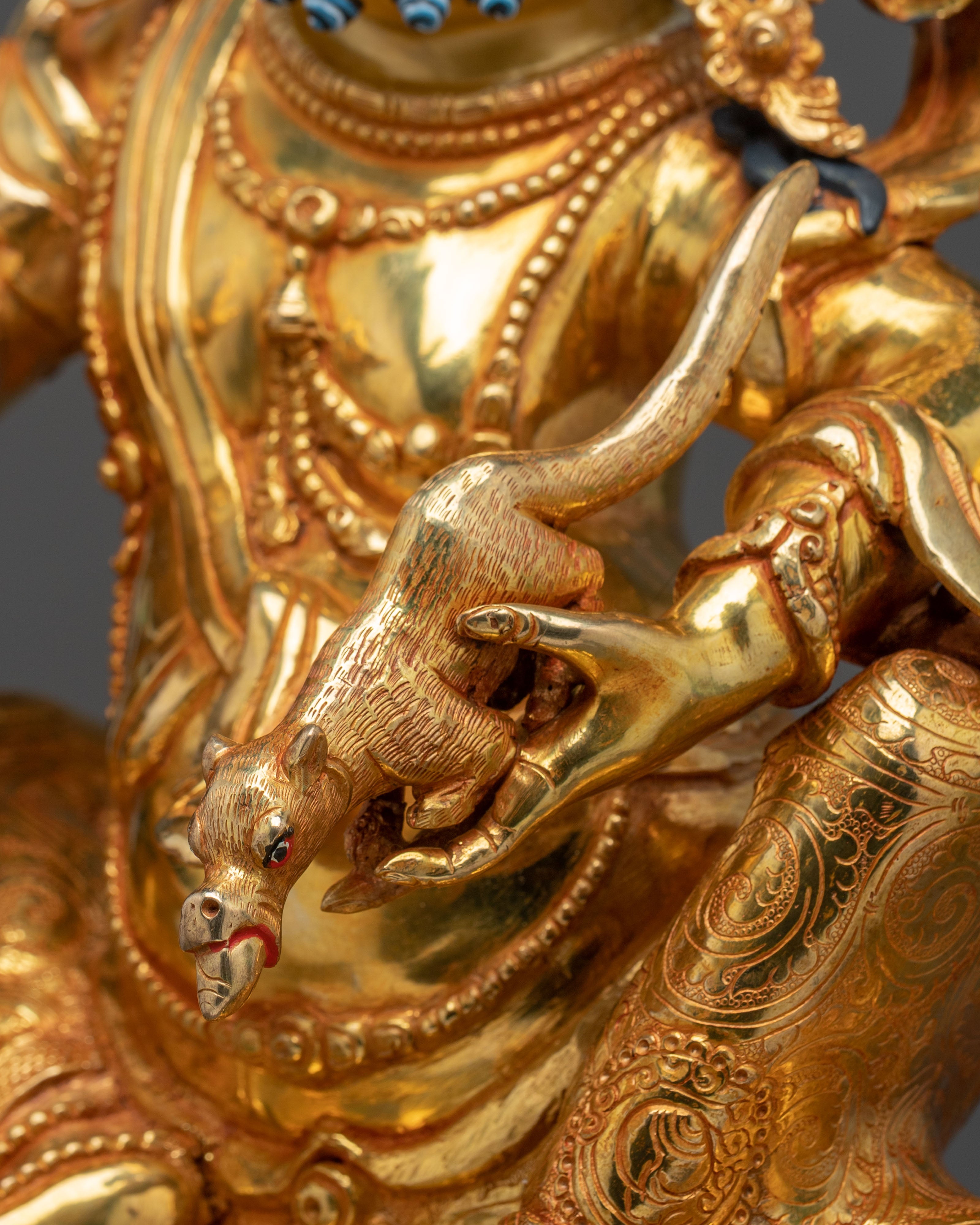 Namtoshe Northern Heavenly King Sculpture | Symbol of Prosperity and Protection