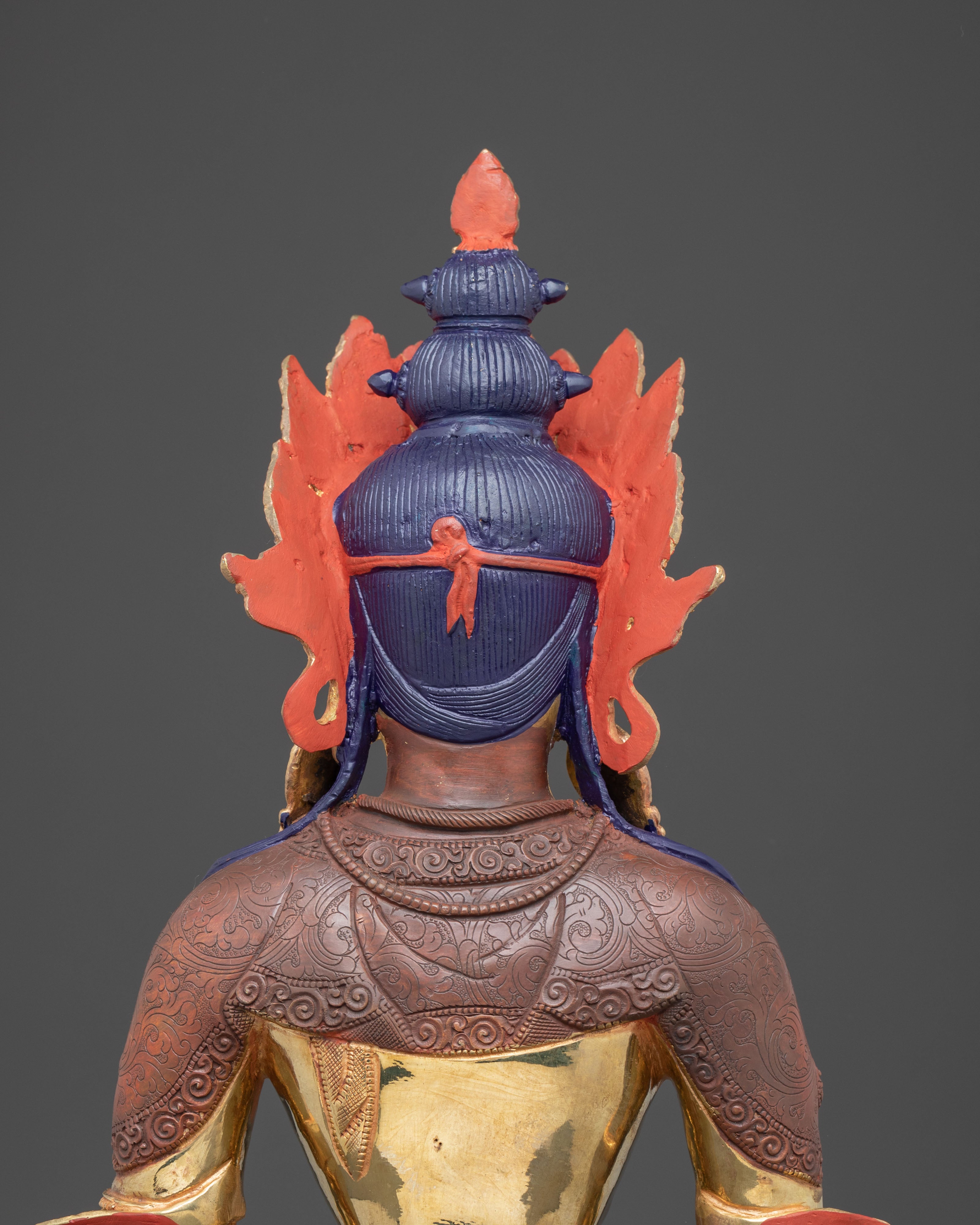 Buddha Amitayus Golden Statue | Buddha of Long-life