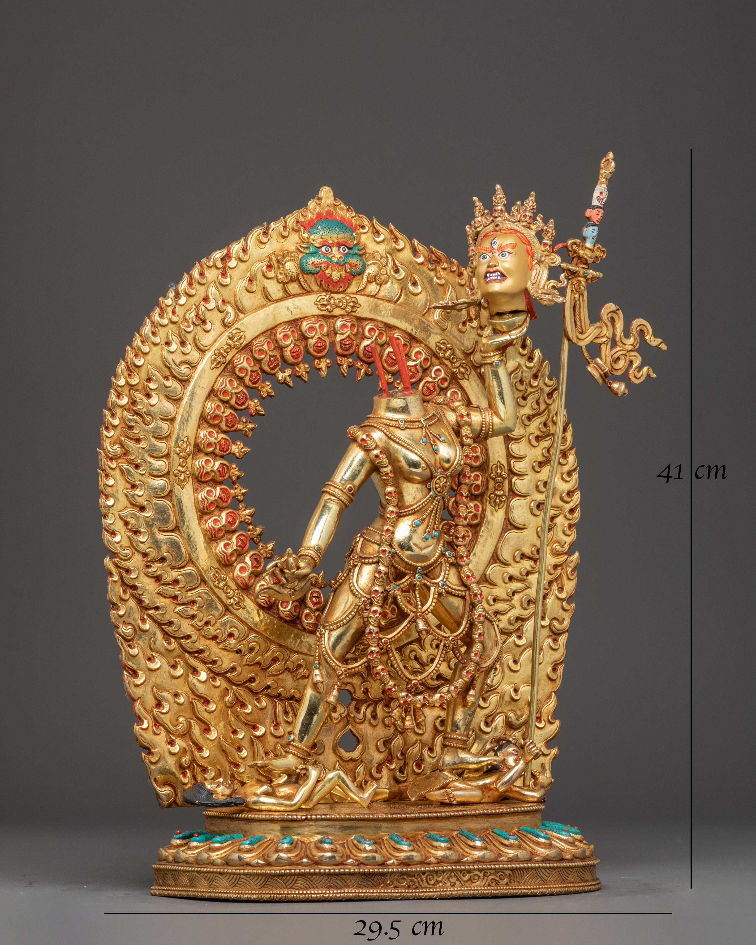 Handmade Vajrayogini Statue: Queen of Dakinis
