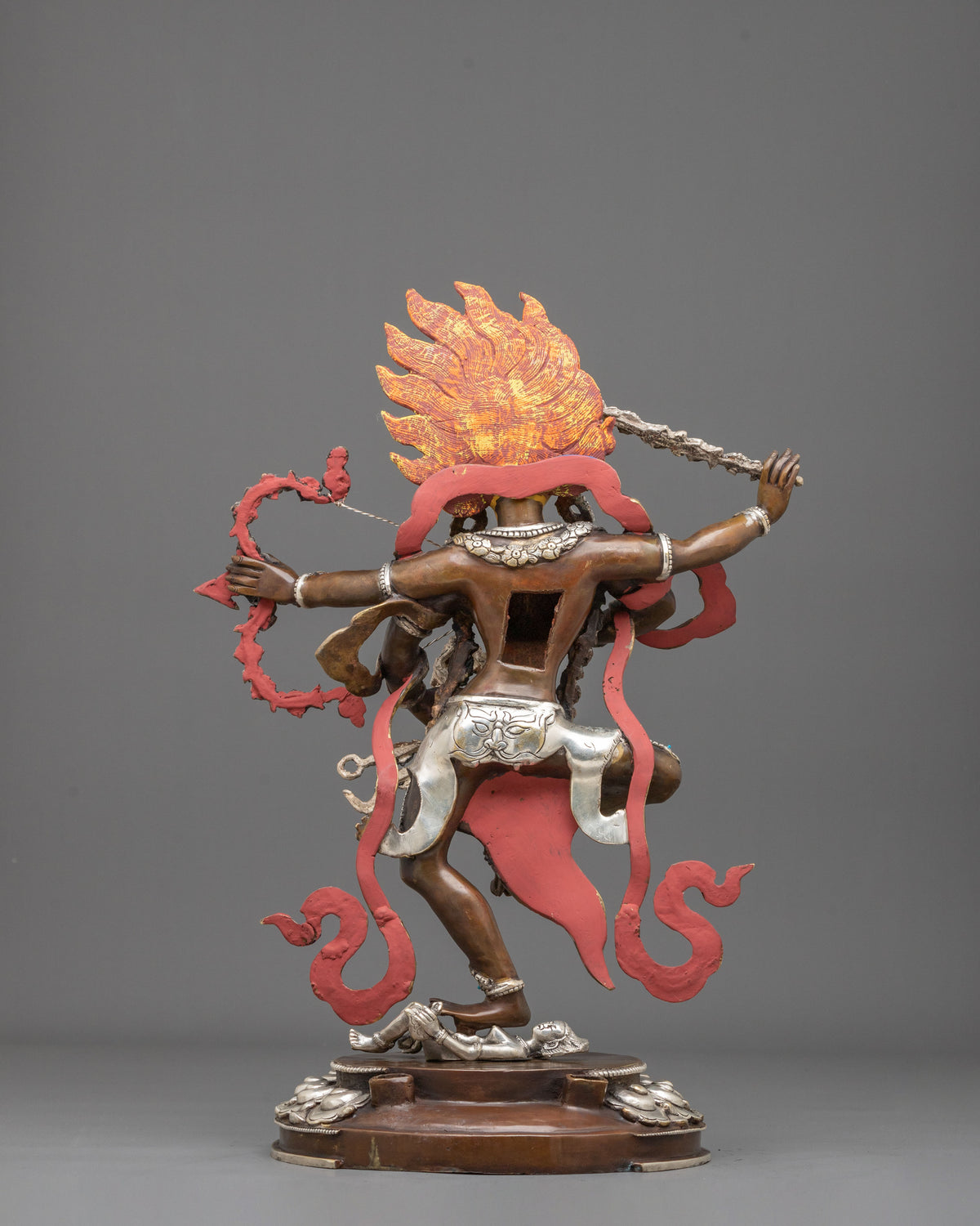 Kurukulla Oxidized Sculpture | Buddhist Copper Figurine