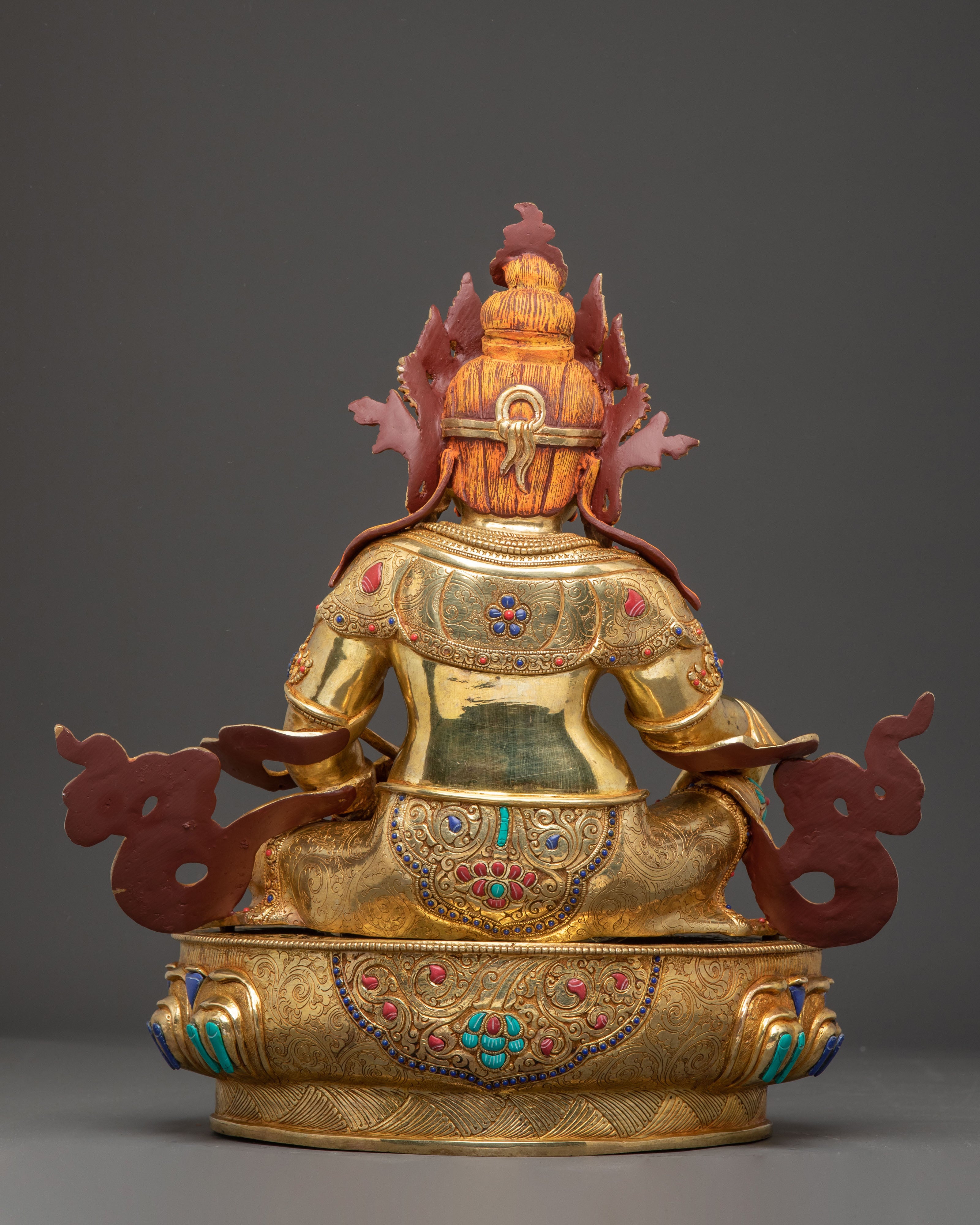 Radiant Statue of Dzambhala, Buddhist Wealth Deity | Abundance, Prosperity
