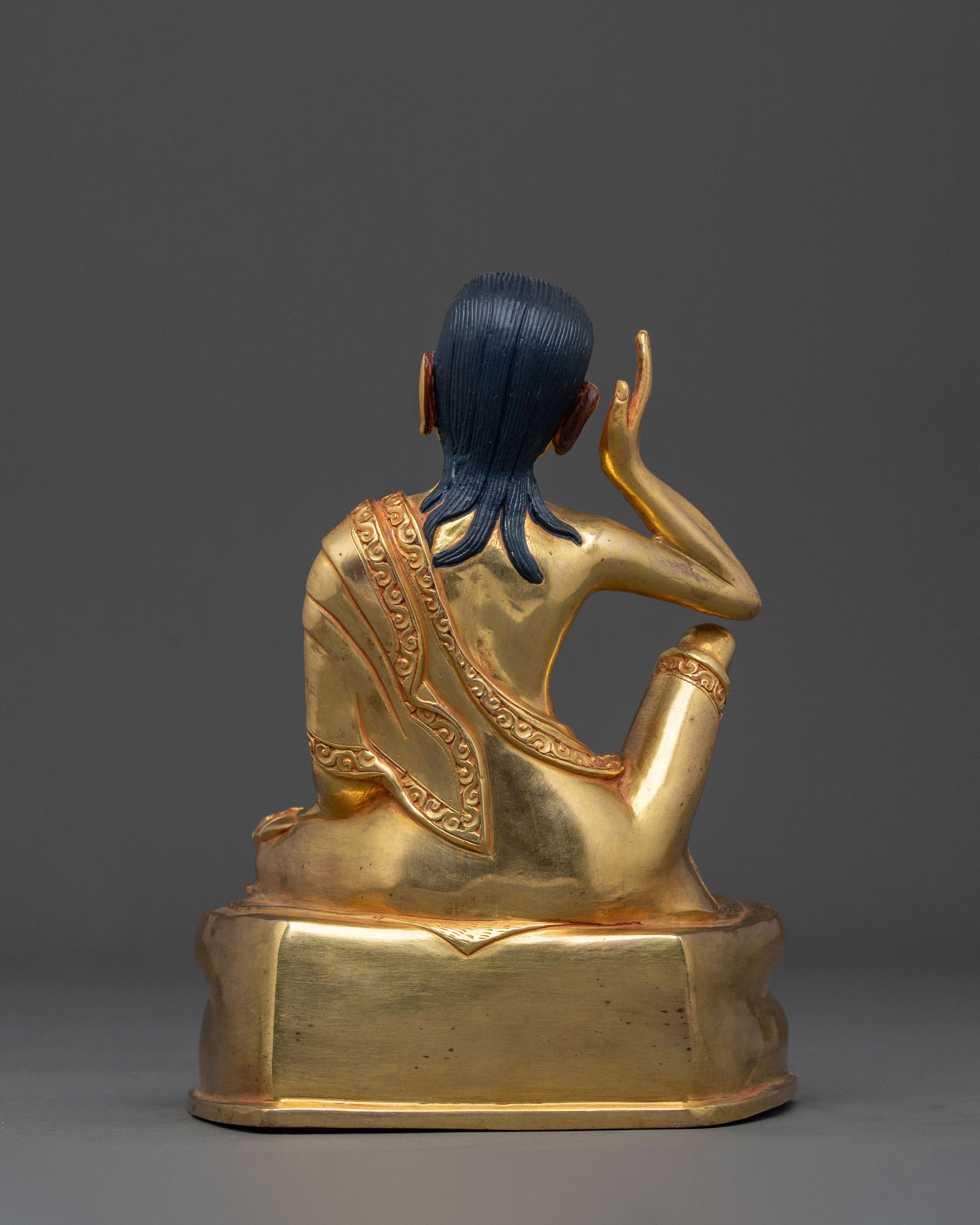 Milarepa Golden Statue | Symbol of Wisdom