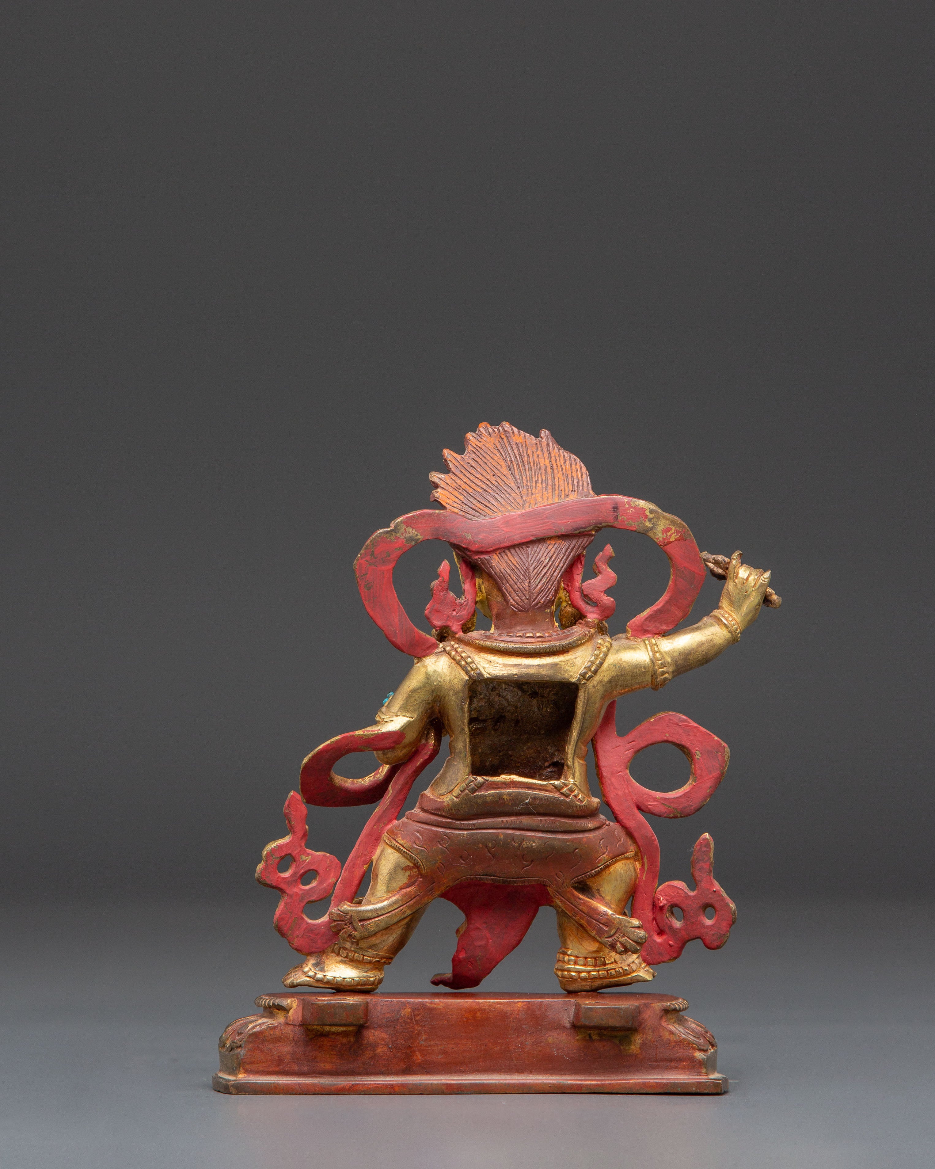 Golden Vajrapani Statue: The Protector of Buddha | Buddhist Spiritual Decor