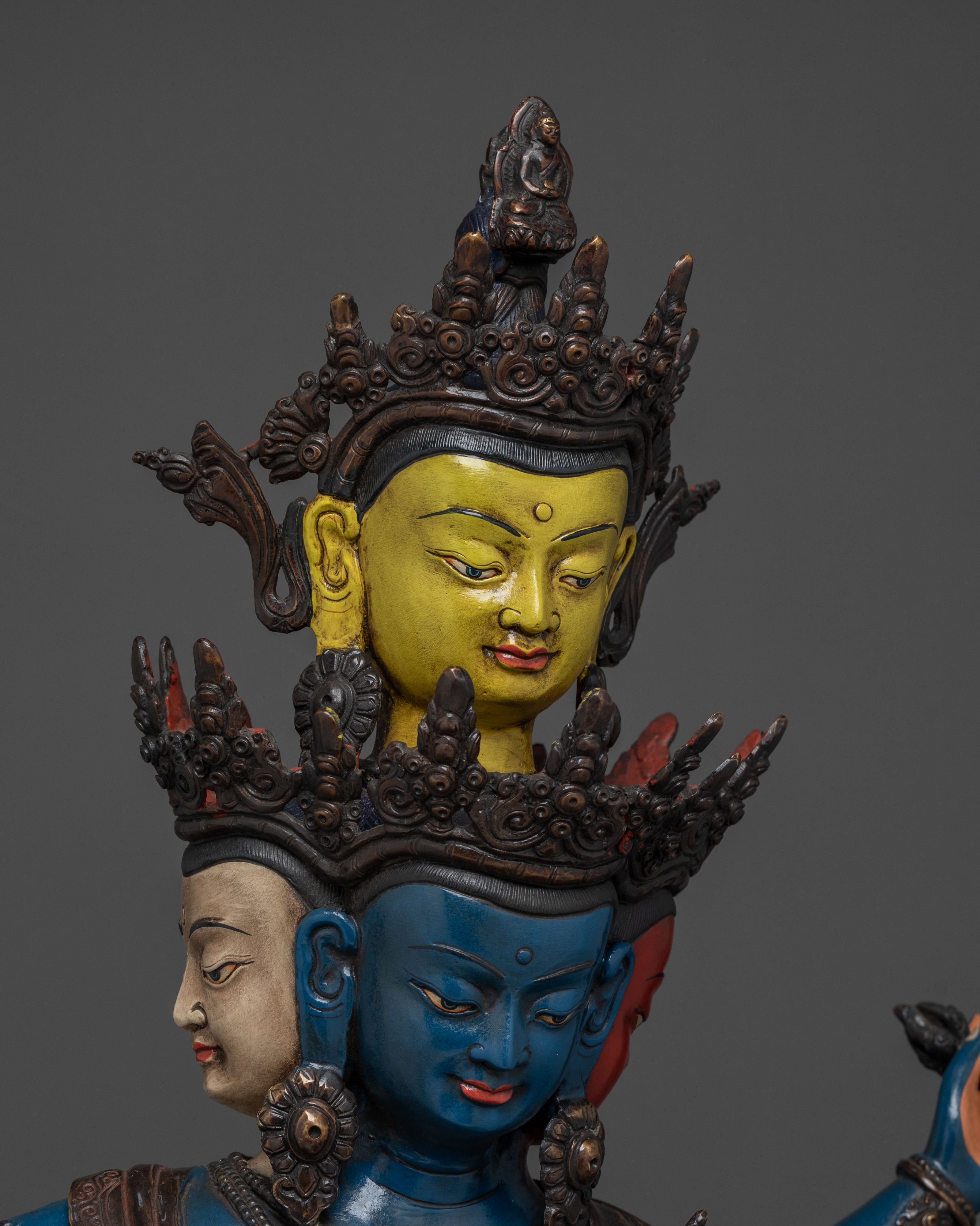Lokeshwor Traditional Figurine in Pure Copper