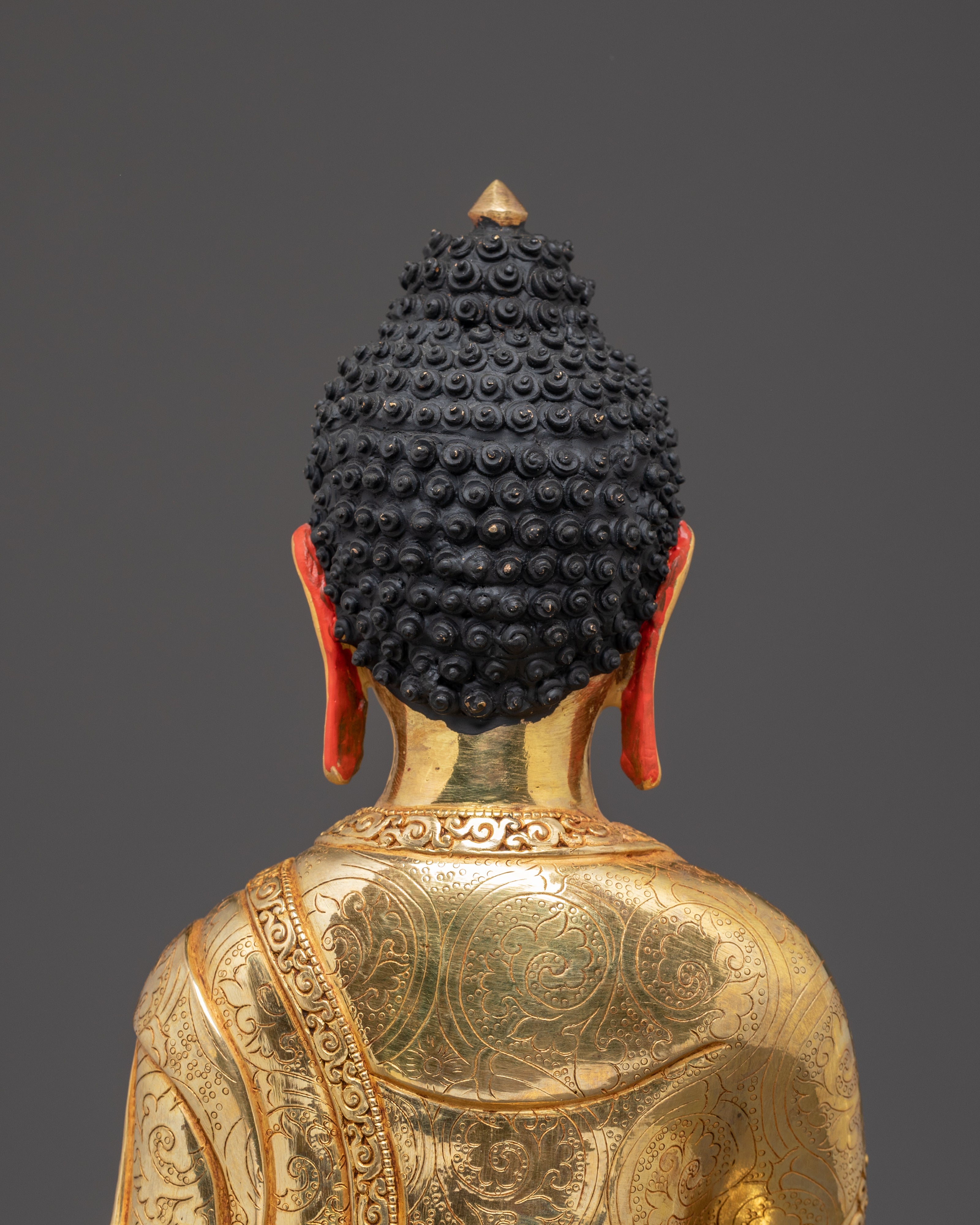 Handcrafted Gautama Buddha Statue of Knowledge and Power