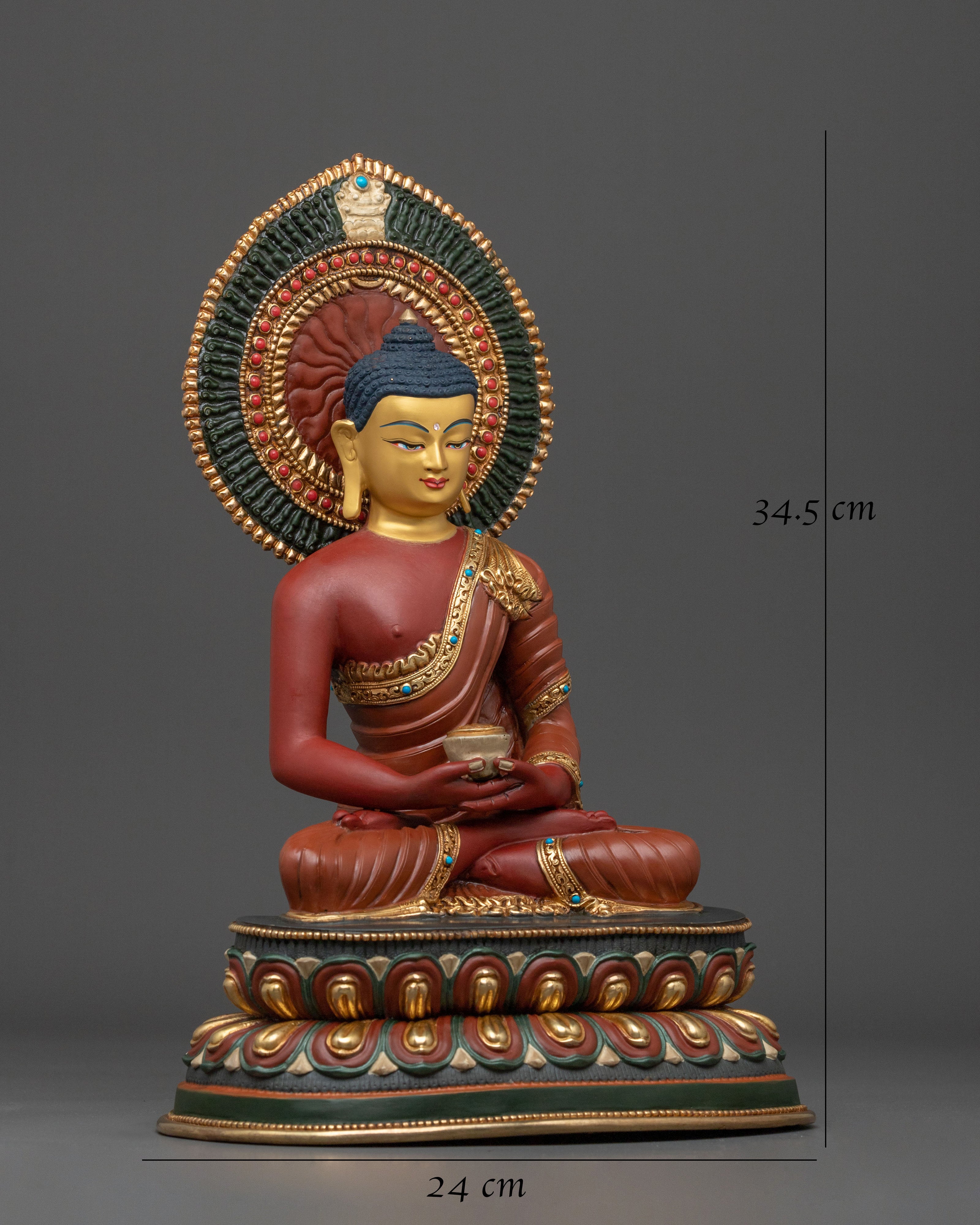 Handcrafted Amitabha Buddha Statue | Heom Decor