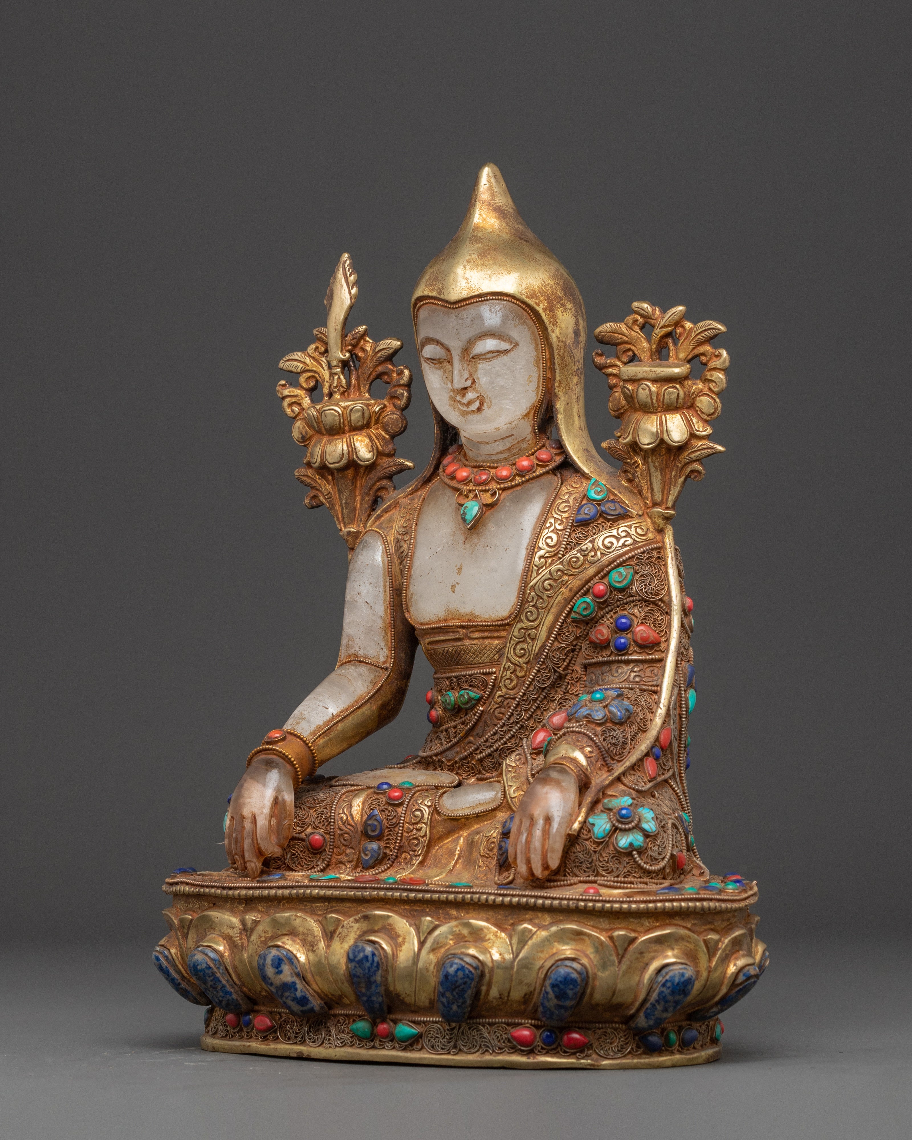 Longchenpa Statue: Seeking to Understand the Nature of Reality