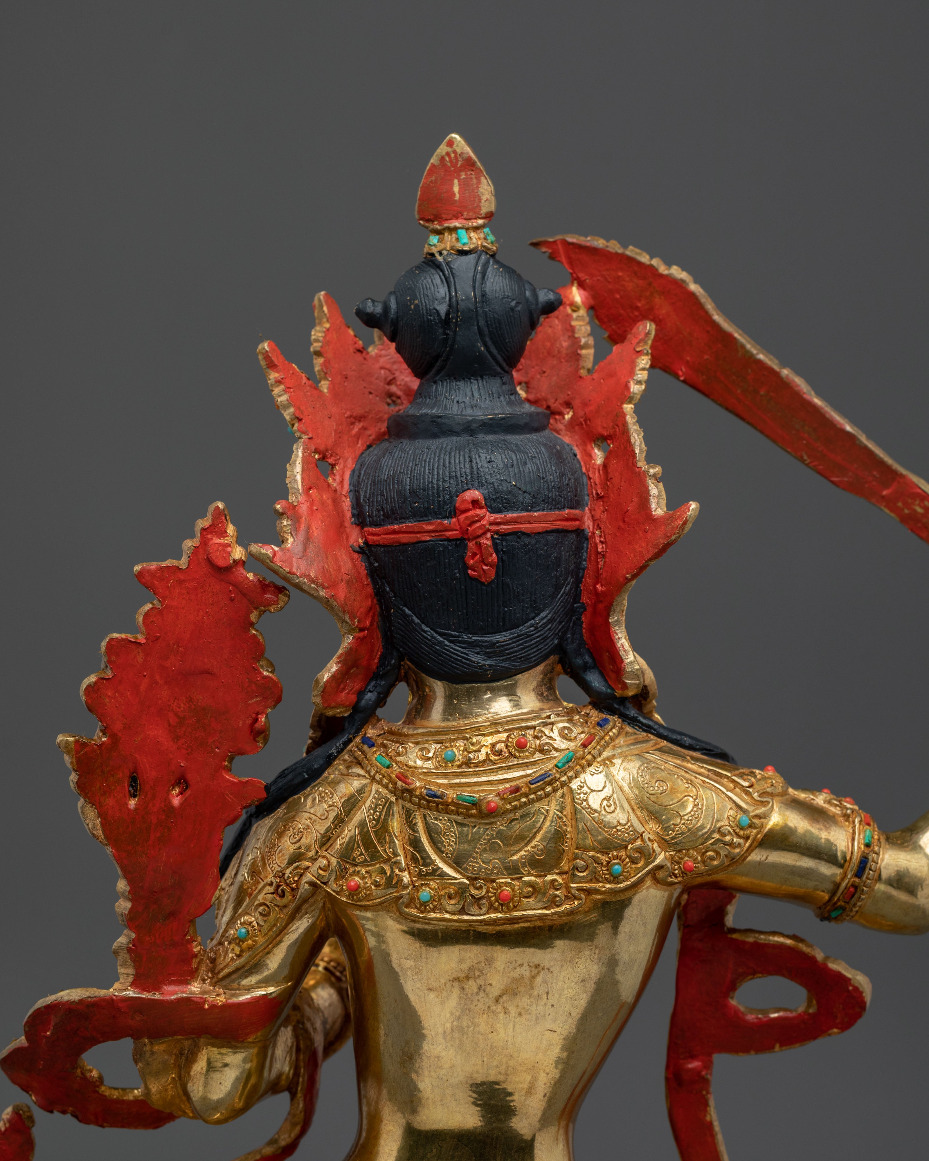 Manjushri Statue: Lotus of Wisdom