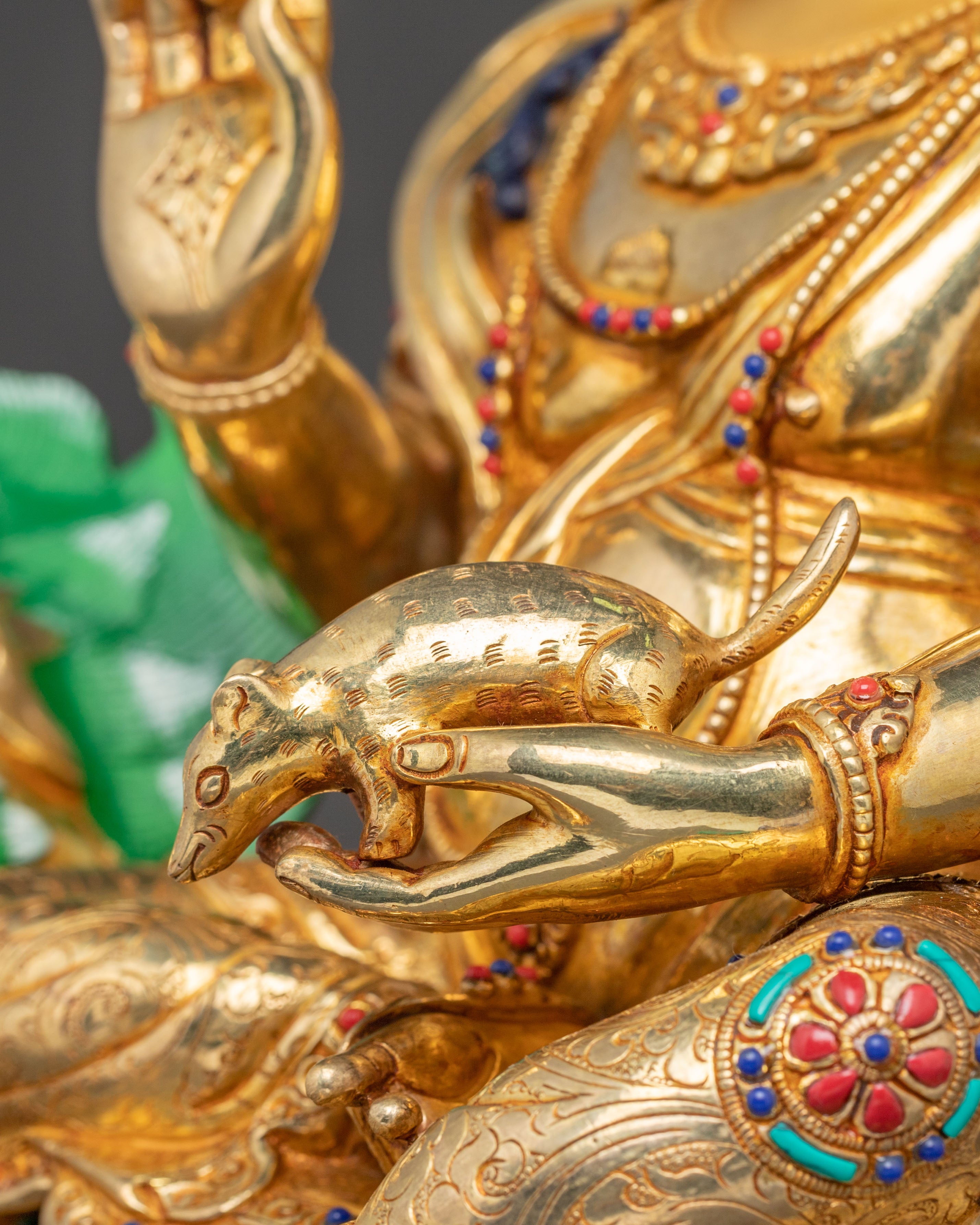 Radiant Namtoshe Statue: Divine Protector of the Dharma