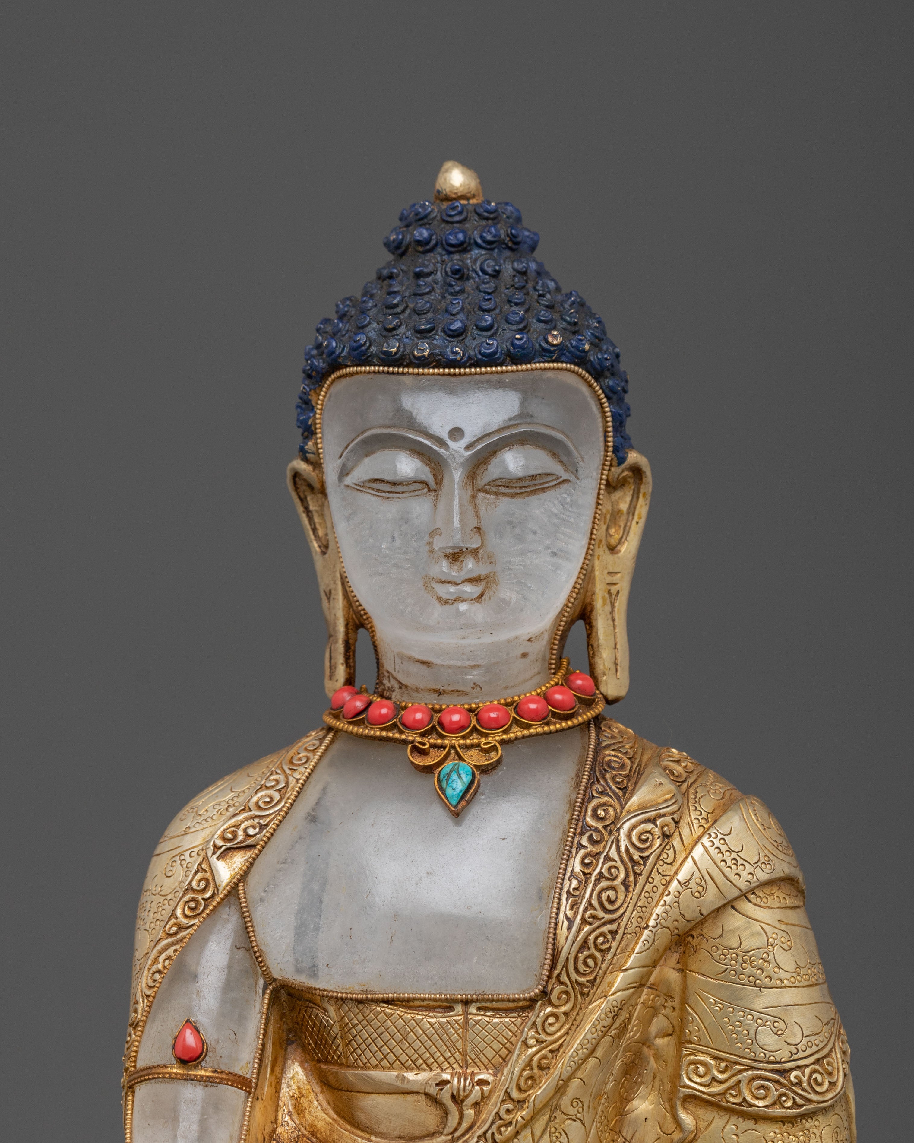 Enlightened Sage: Shakyamuni Buddha Figurine