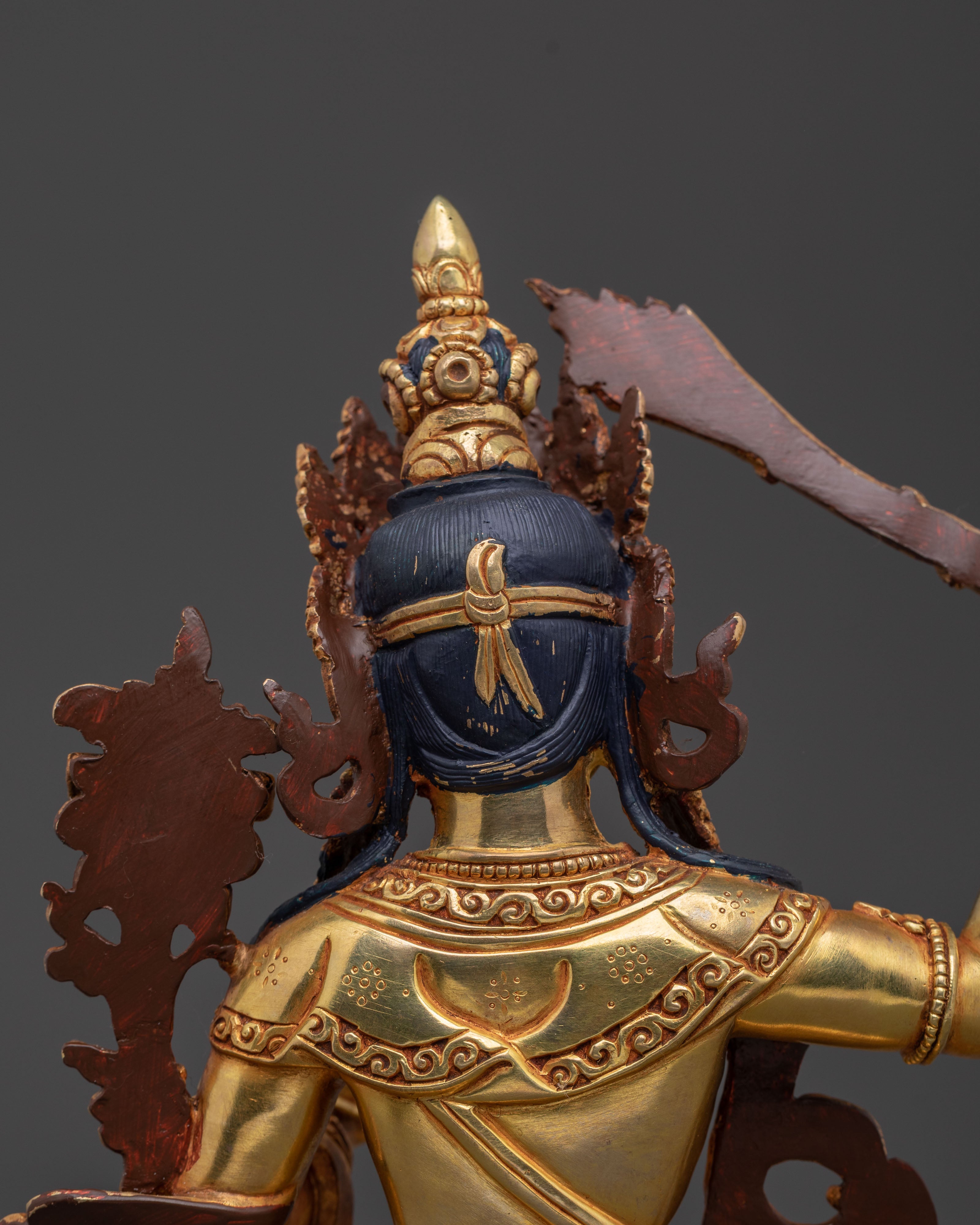 Manjushri Sculpture of Insight | Buddhist Figure