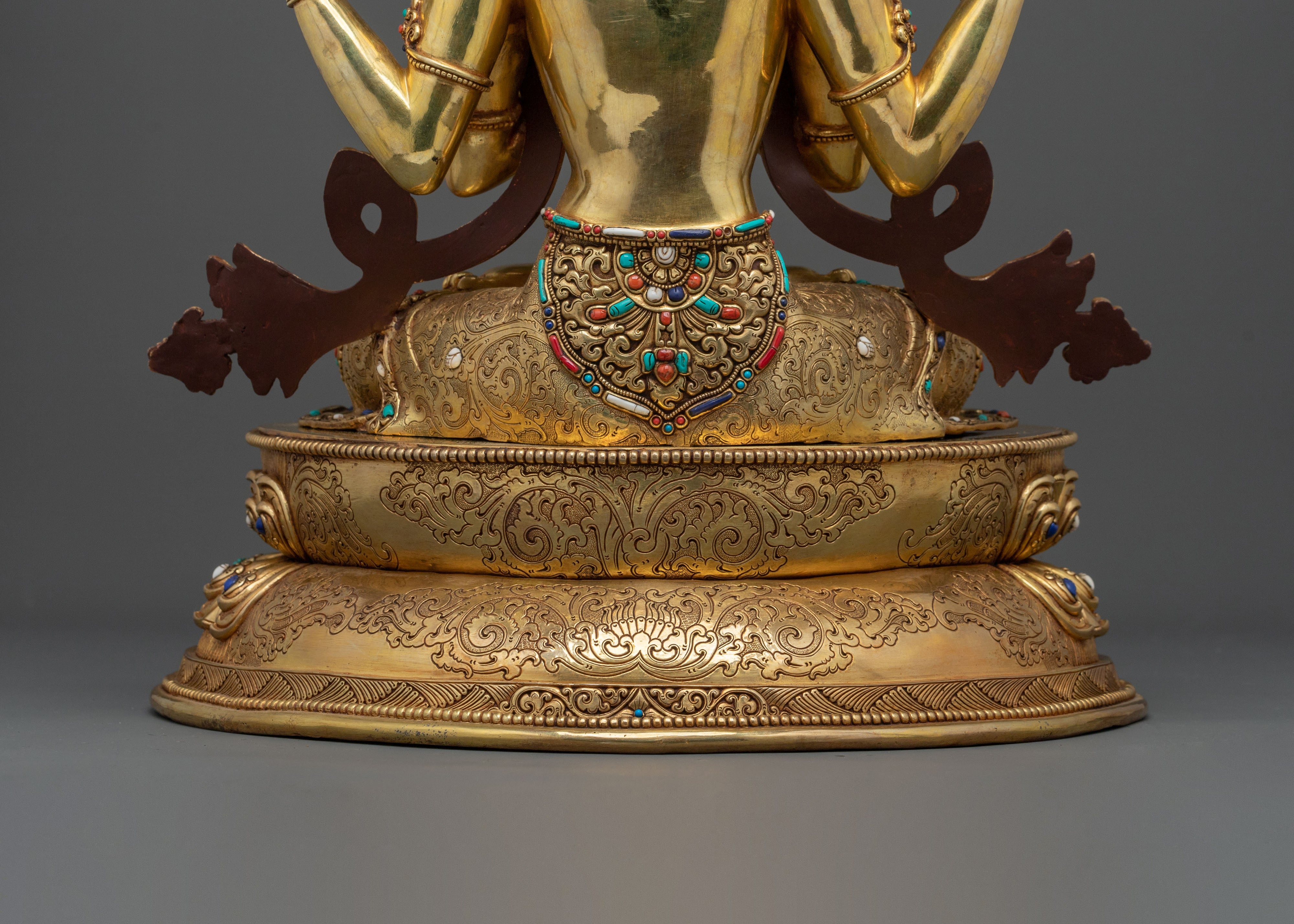 Tibetan Chenrezig Compassion Buddha Statue