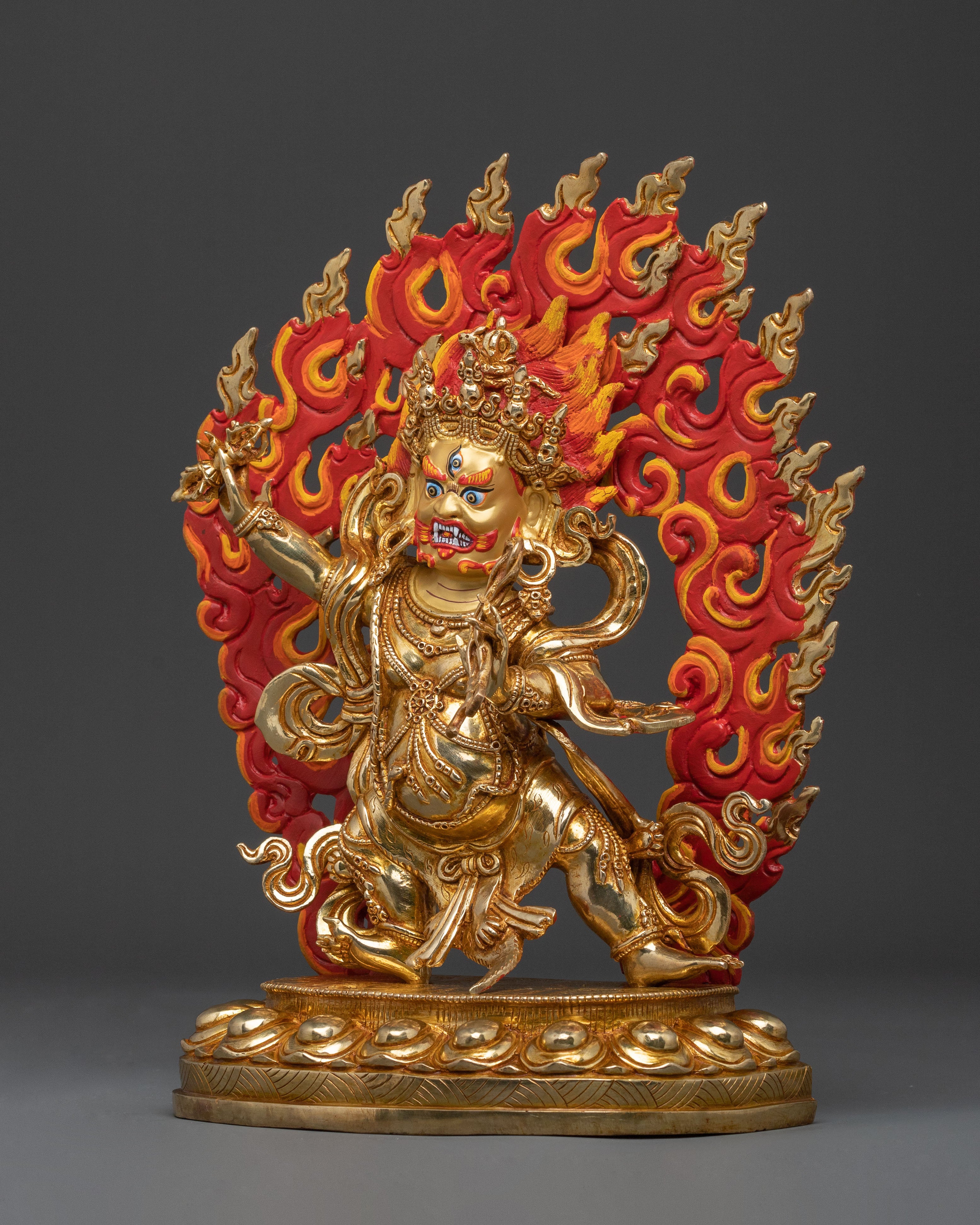 Fierce Protector Vajrapani Figurine | Meditation Decor