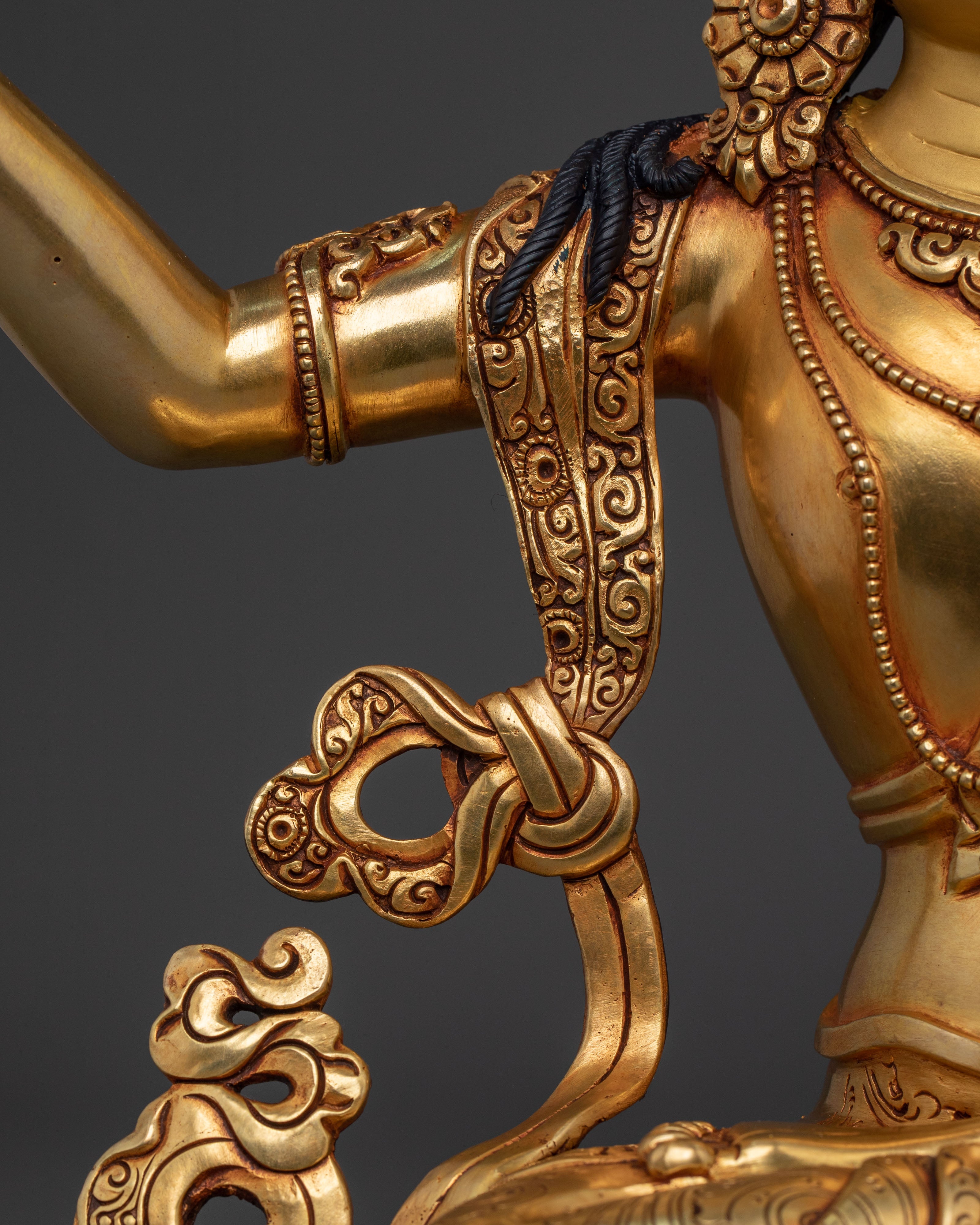 Manjushri Wisdom Buddha Sculpture | Traditional Sacred Sculpture
